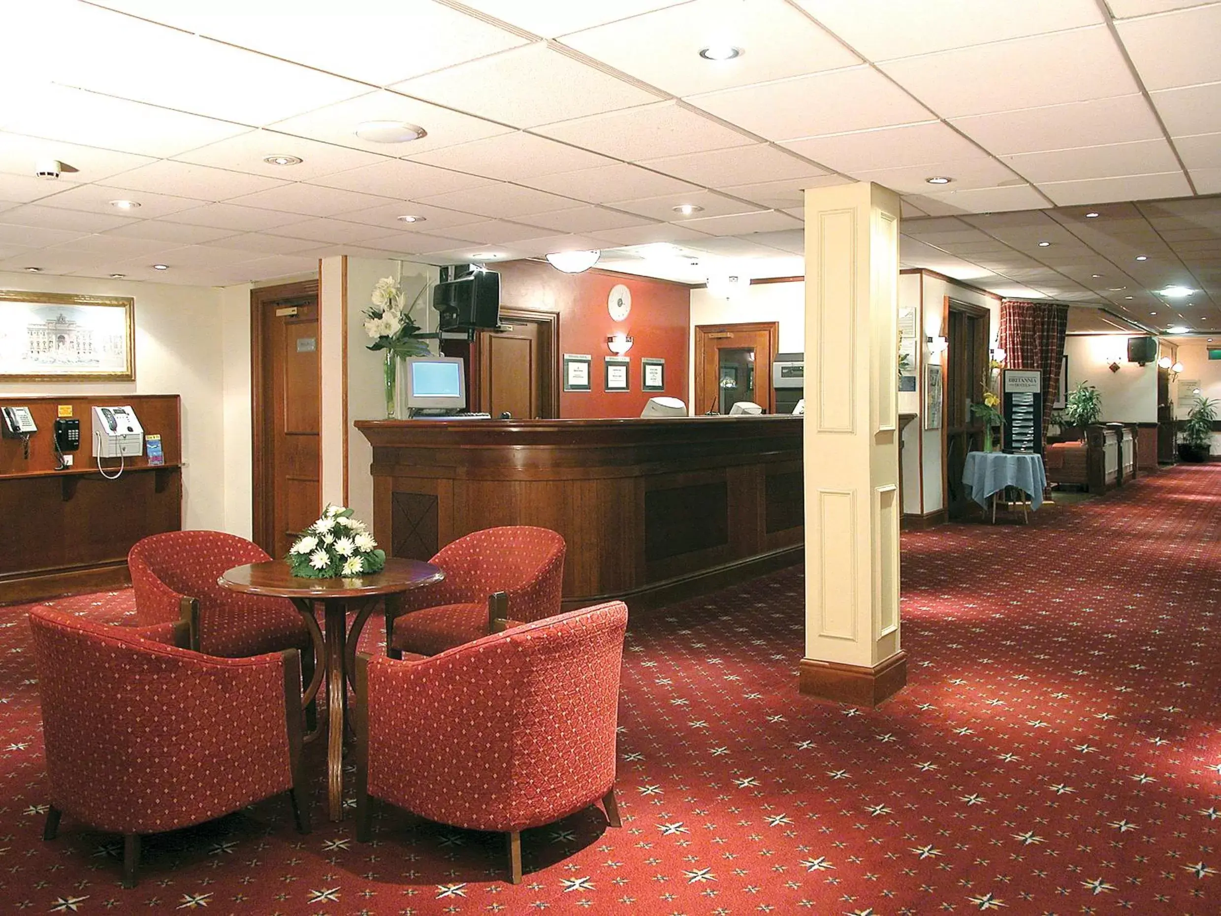 Lobby or reception, Lobby/Reception in Britannia Hotel Newcastle Airport
