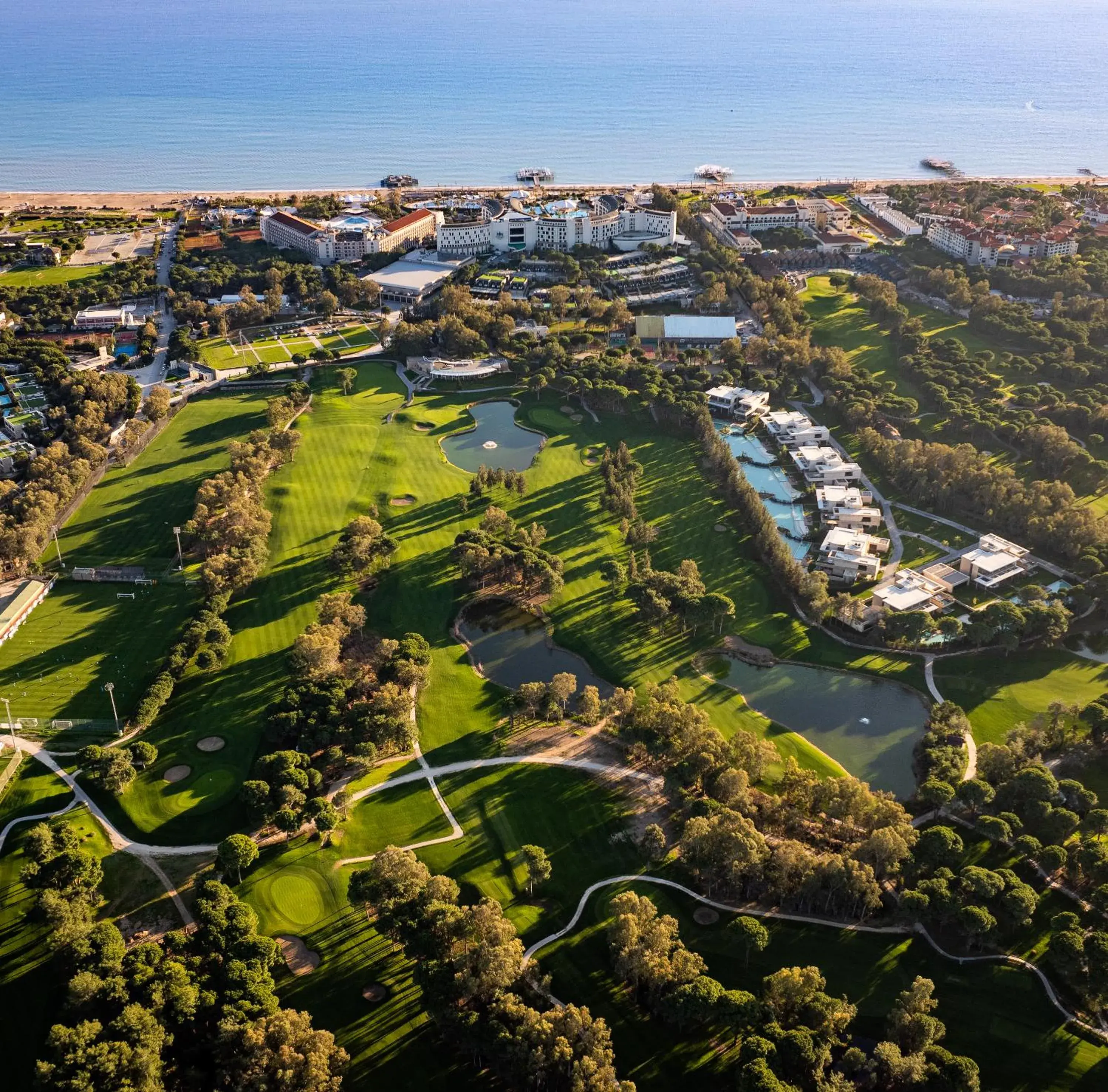 Golfcourse, Bird's-eye View in Kaya Palazzo Golf Resort