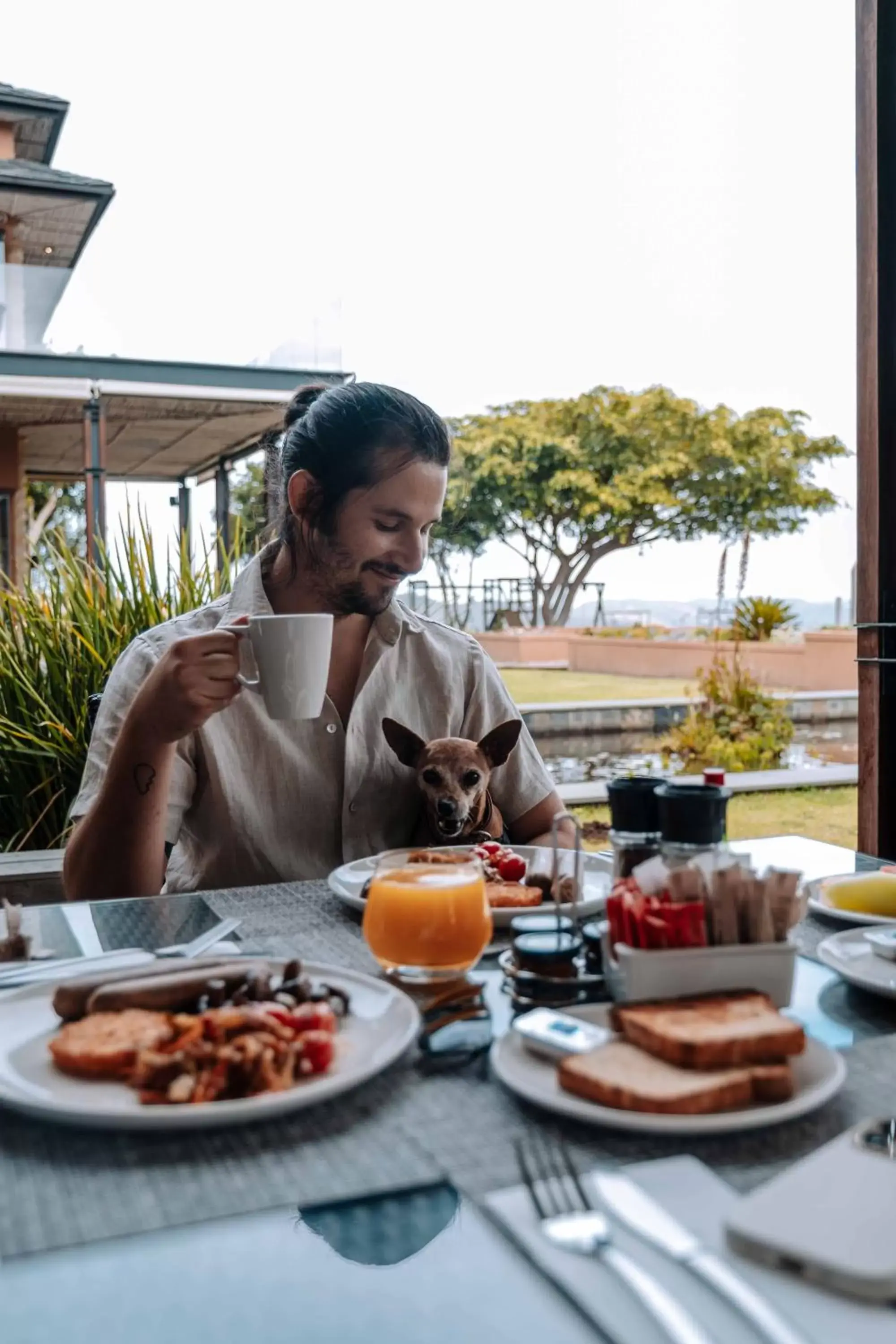 Breakfast in Pezula Nature Retreat