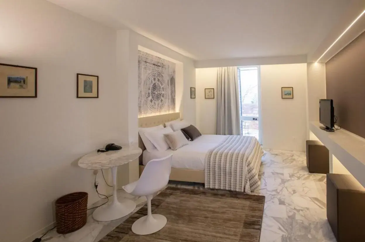 Deluxe Quadruple Room with Shower - single occupancy in La Bastiglia Deluxe Quadruple Room with Shower - single occupancy in La Bastiglia