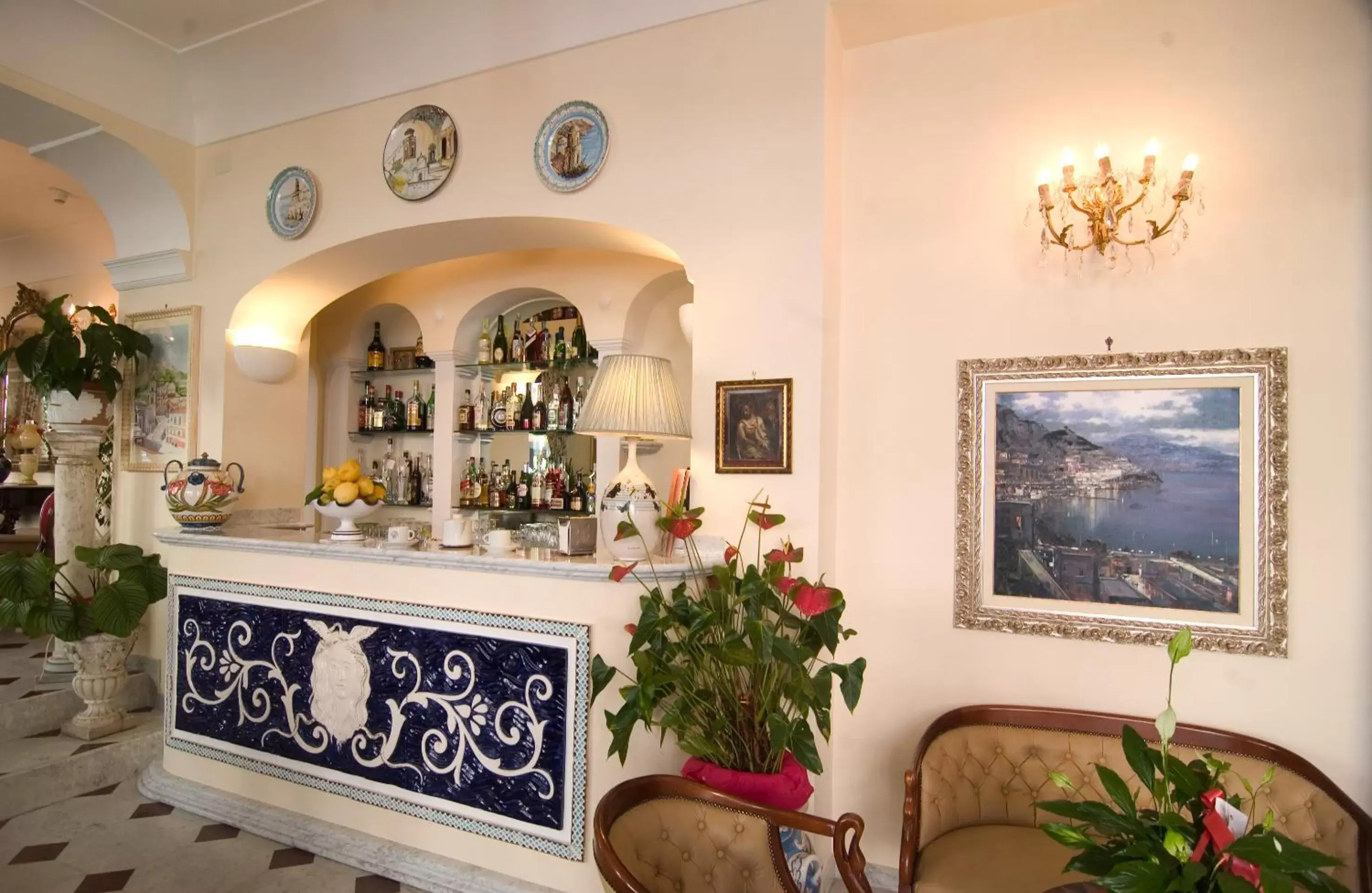 Lounge or bar in Hotel Santa Lucia