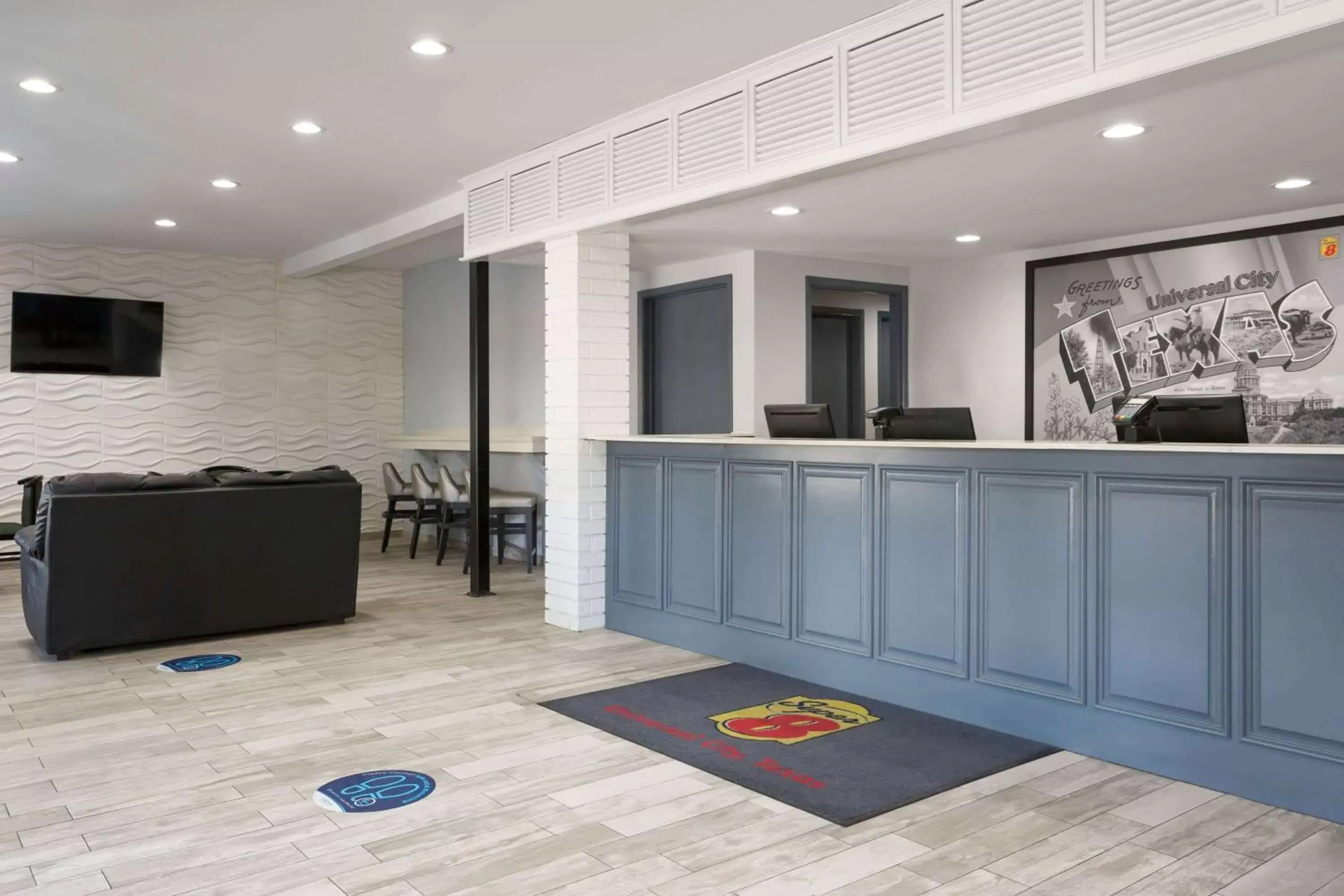 Lobby or reception in Super 8 by Wyndham Universal City Lobby or reception in Super 8 by Wyndham Universal City