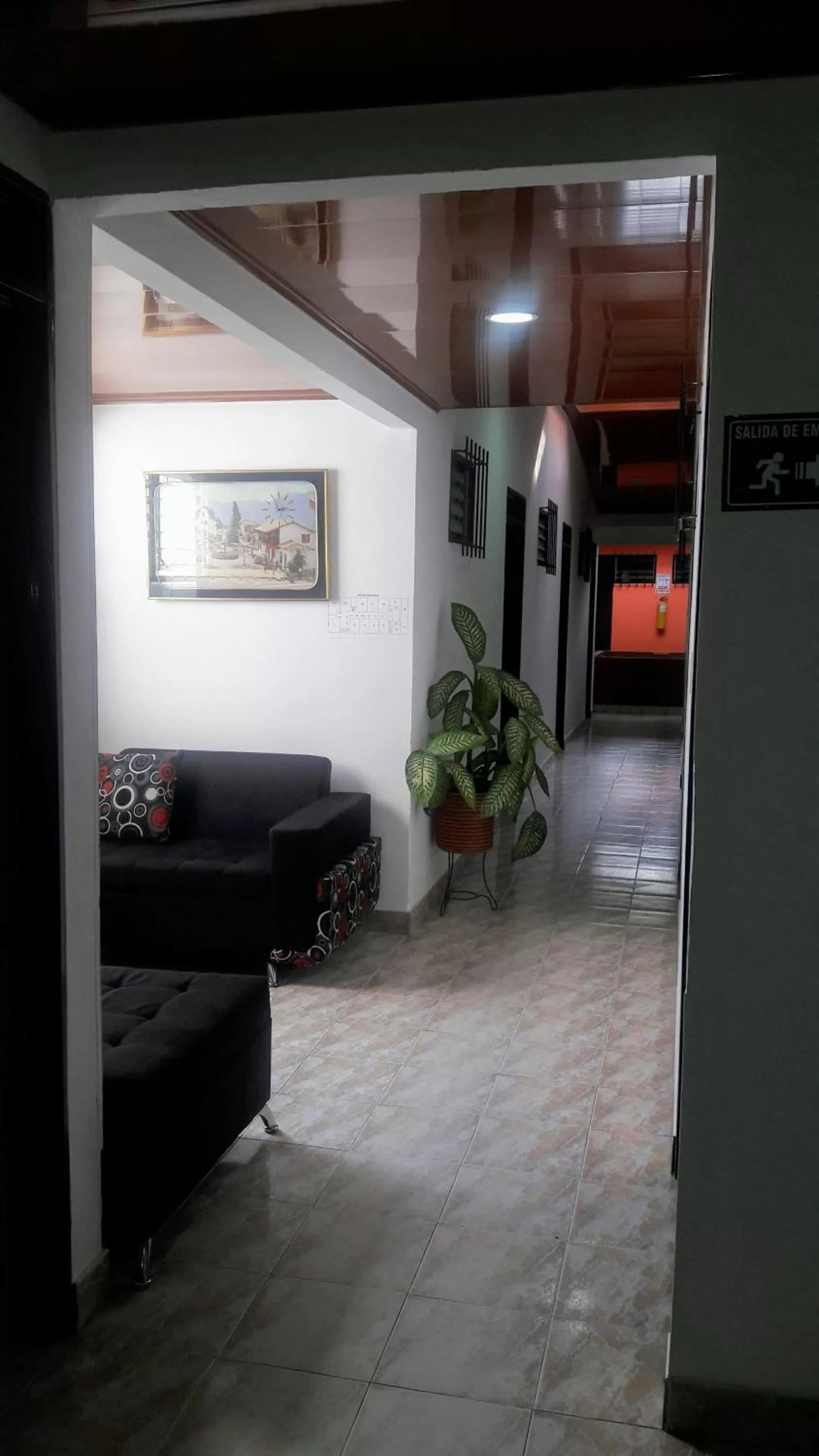 Seating Area in Hospedaje Santa Bárbara