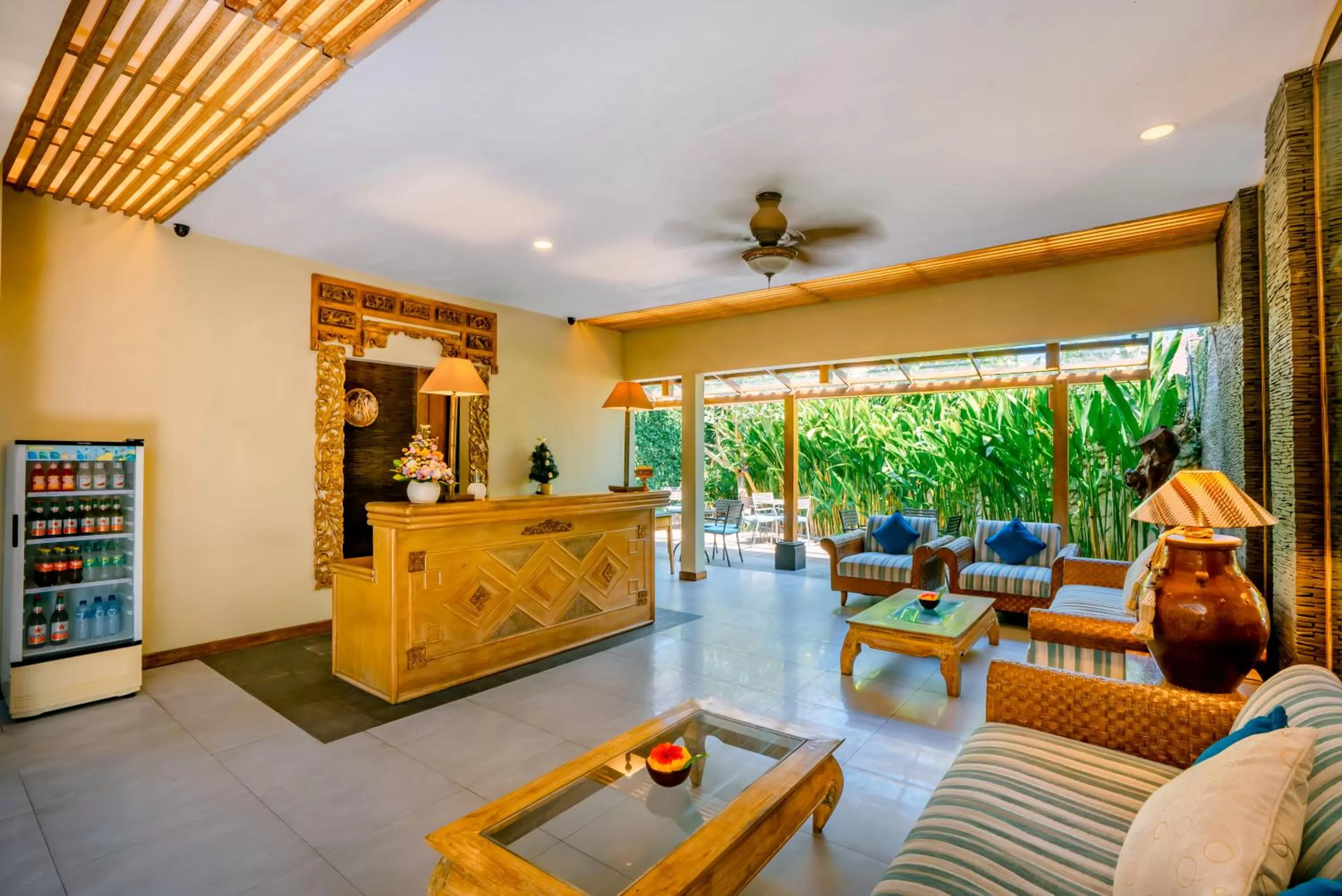 Lobby or reception in Pondok Sari Kuta
