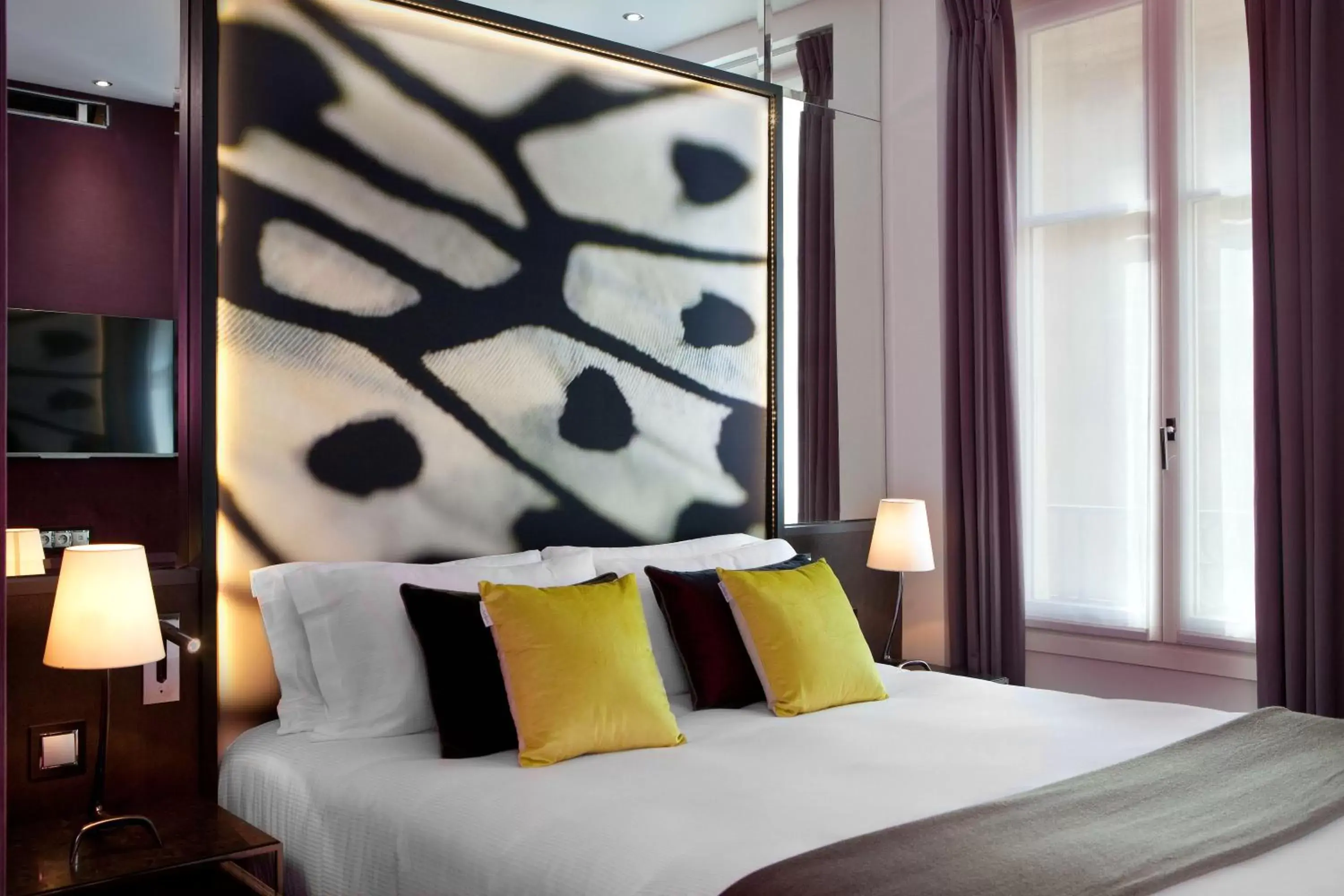 Bed, Room Photo in Hotel de Seze