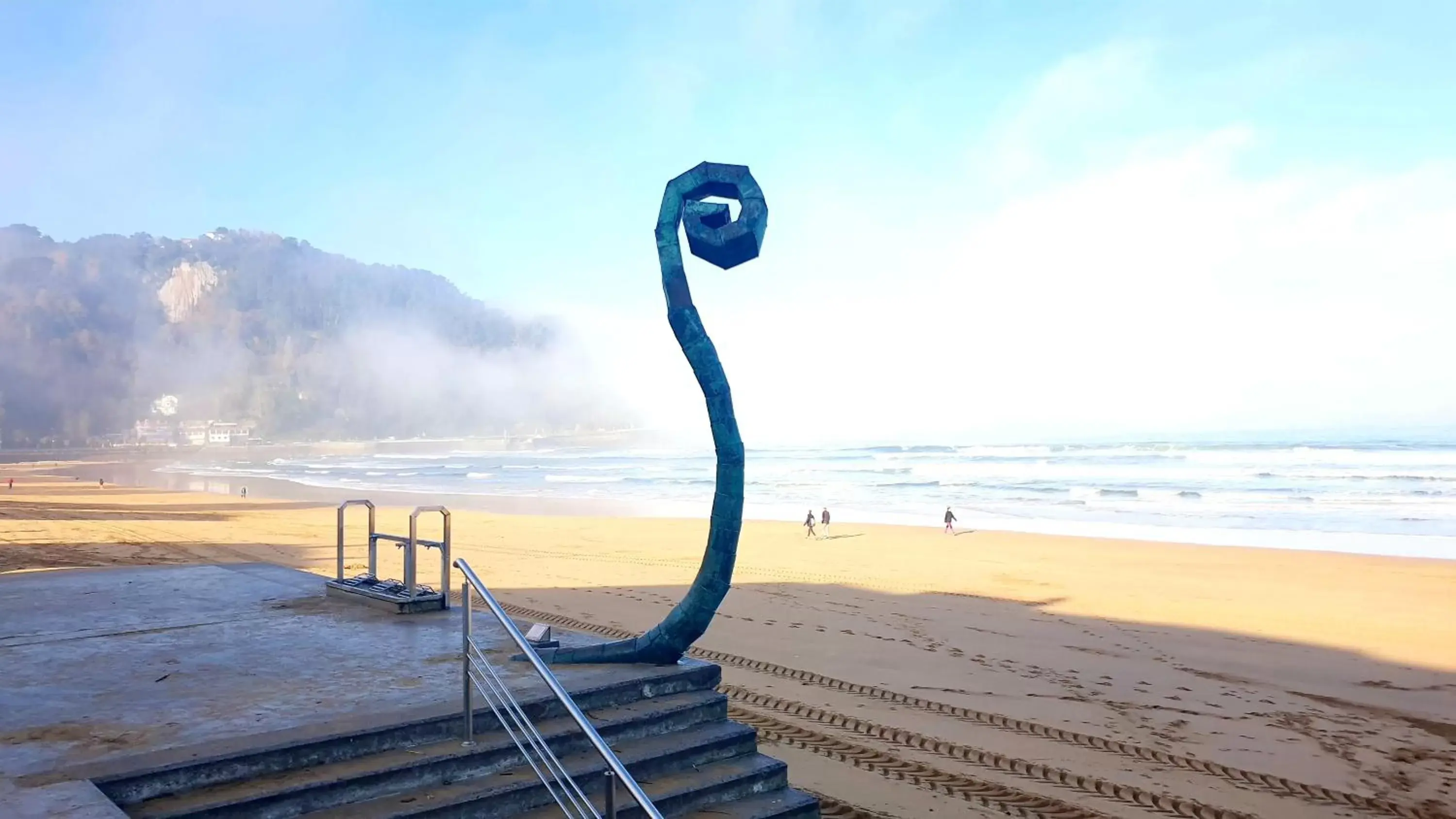 Beach in Hotel Zarauz