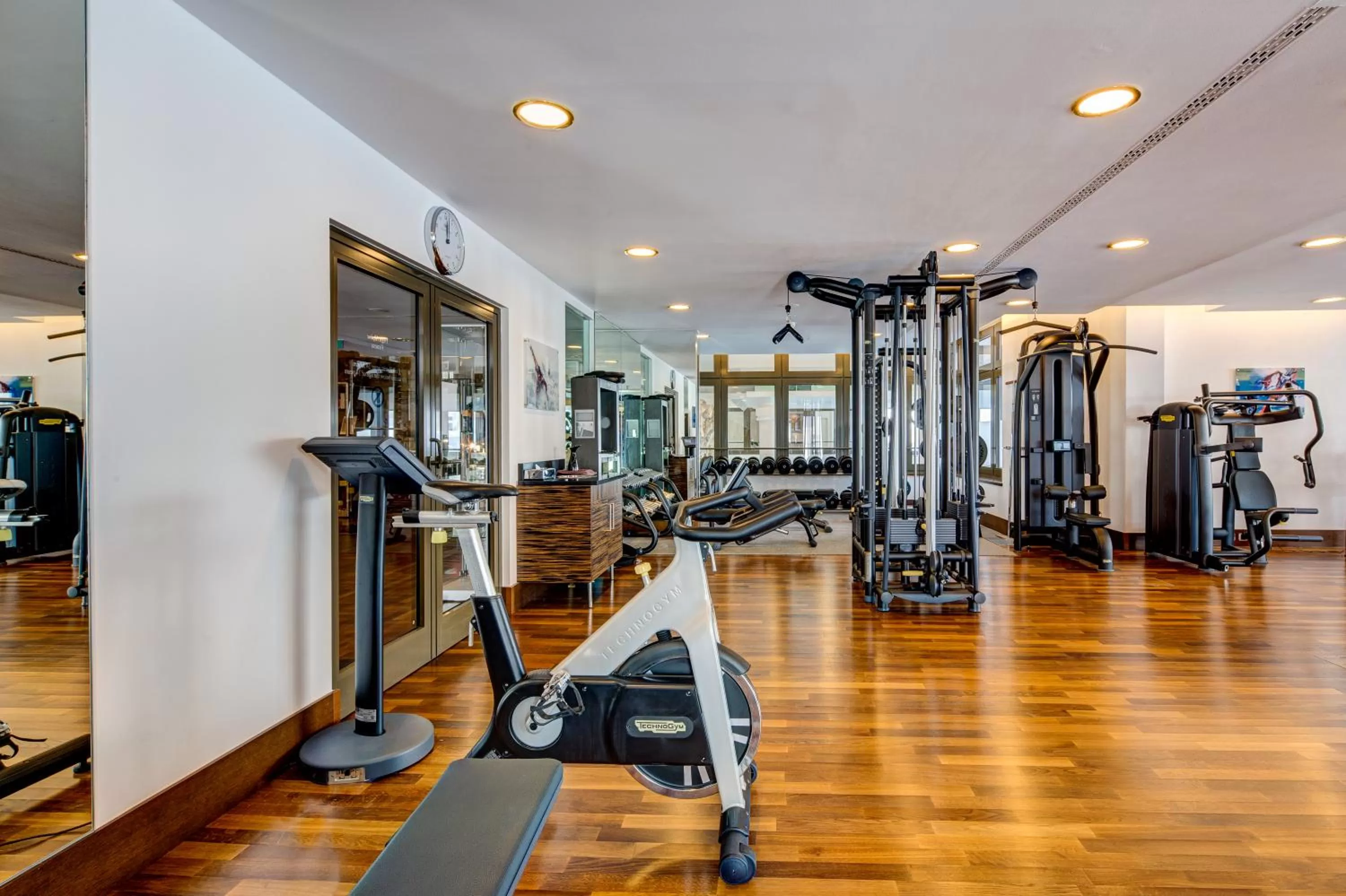 Fitness centre/facilities in Grand Hotel des Bains Kempinski