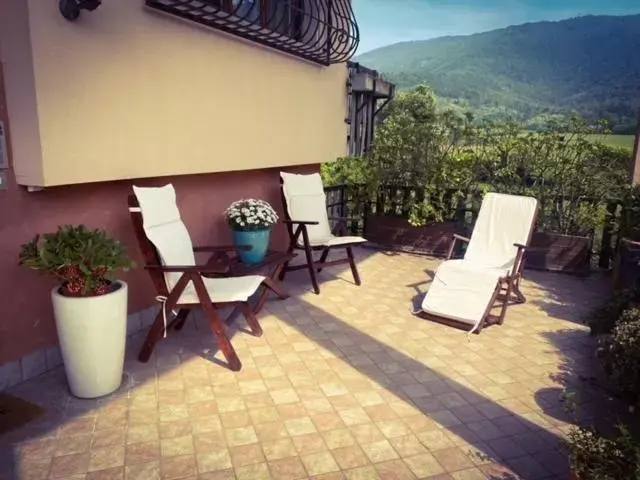 Balcony/Terrace in La Valle B&B