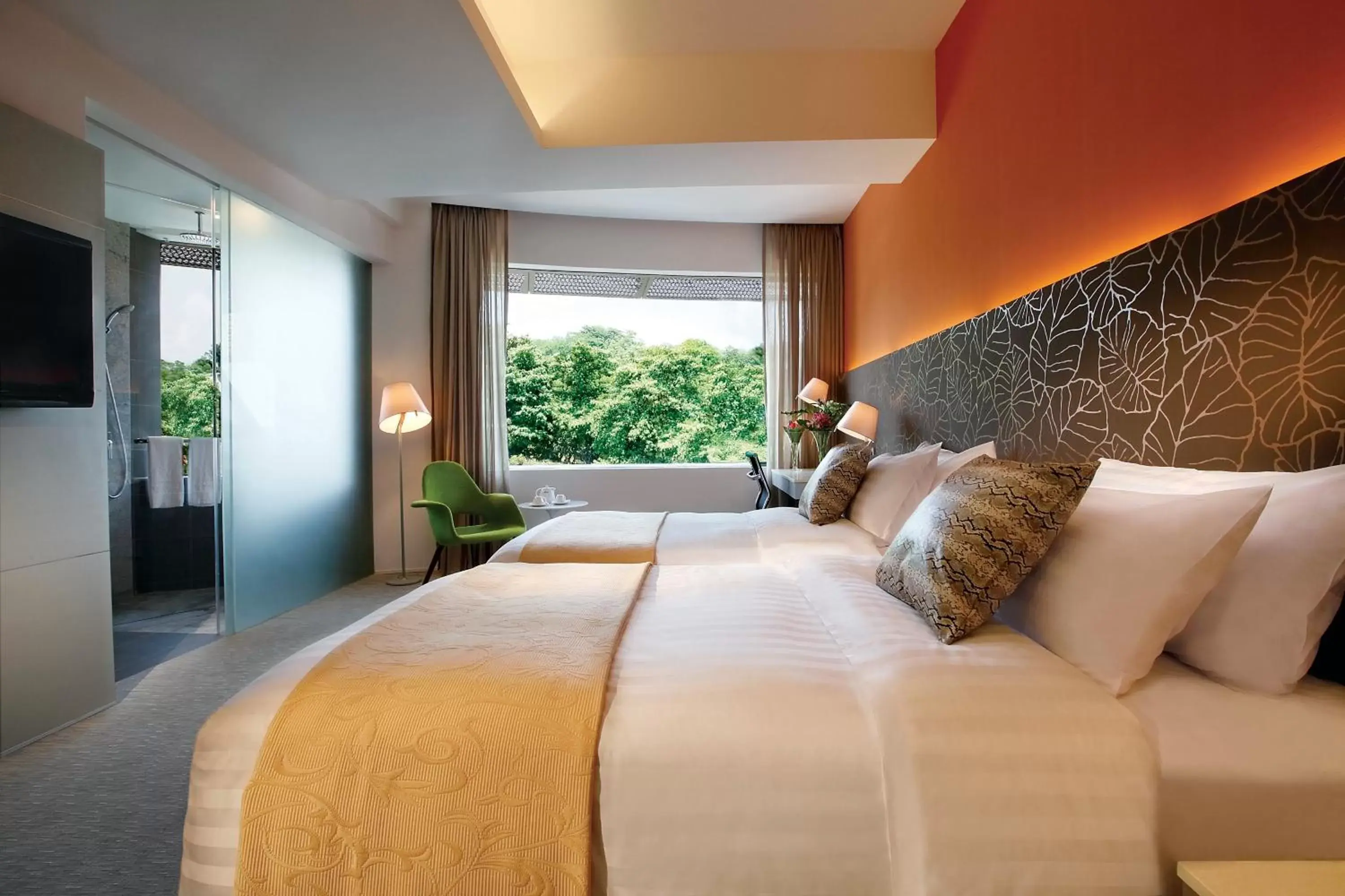 Bedroom, Bed in D'Hotel Singapore managed by The Ascott Limited