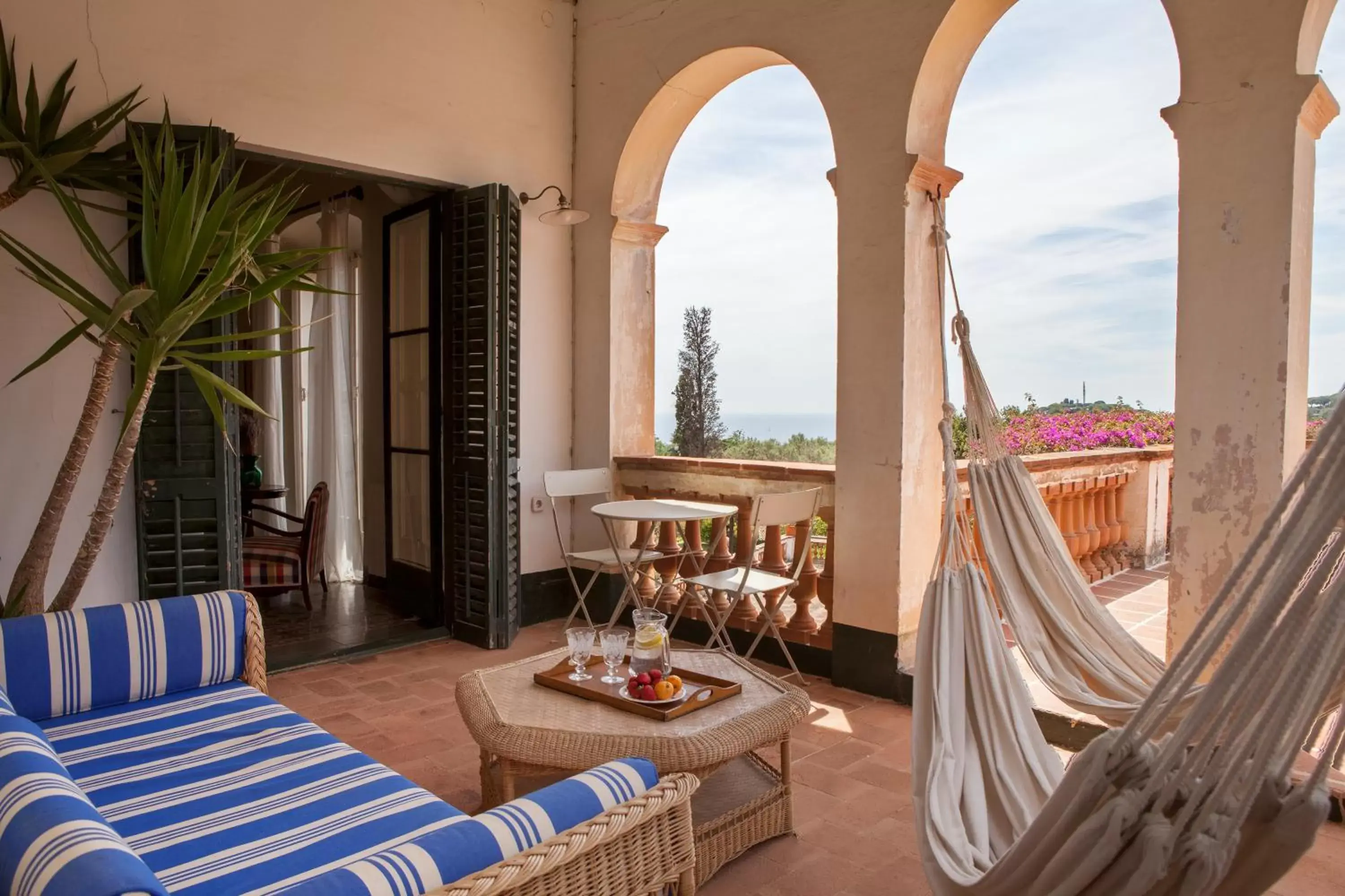 Balcony/Terrace in B&B Can Casadella