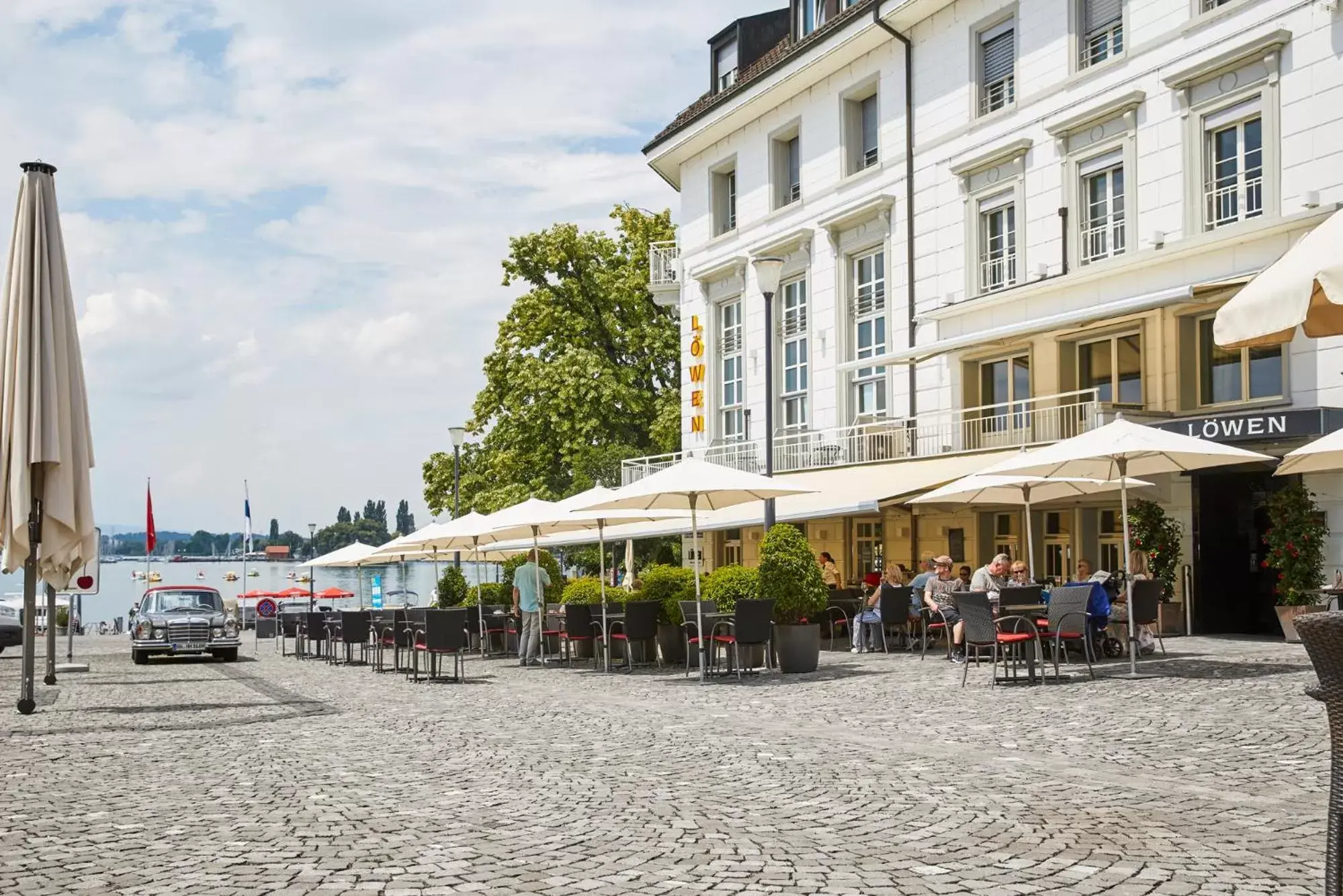 Property building in Hotel Löwen am See