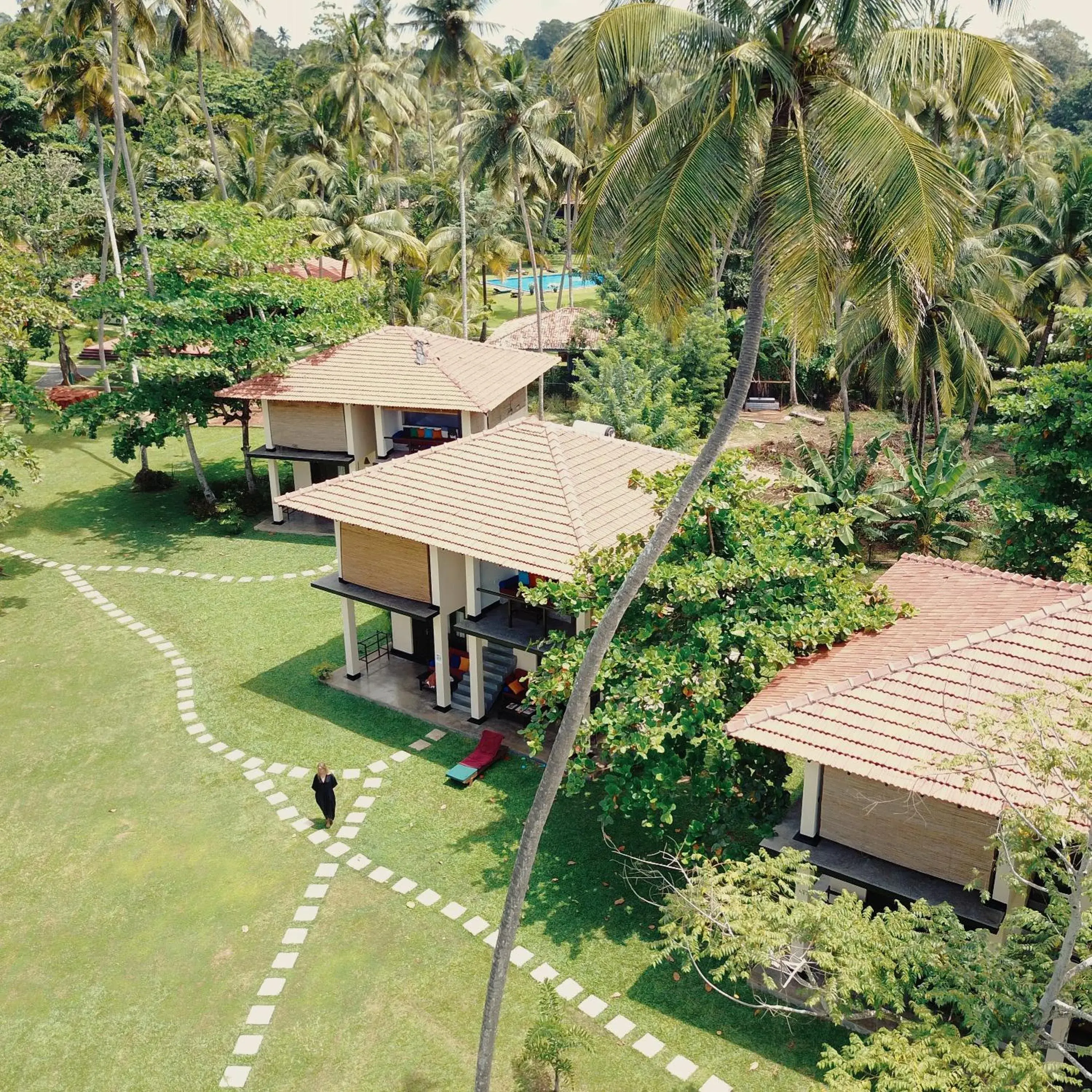 Property building, Bird's-eye View in Talalla Retreat