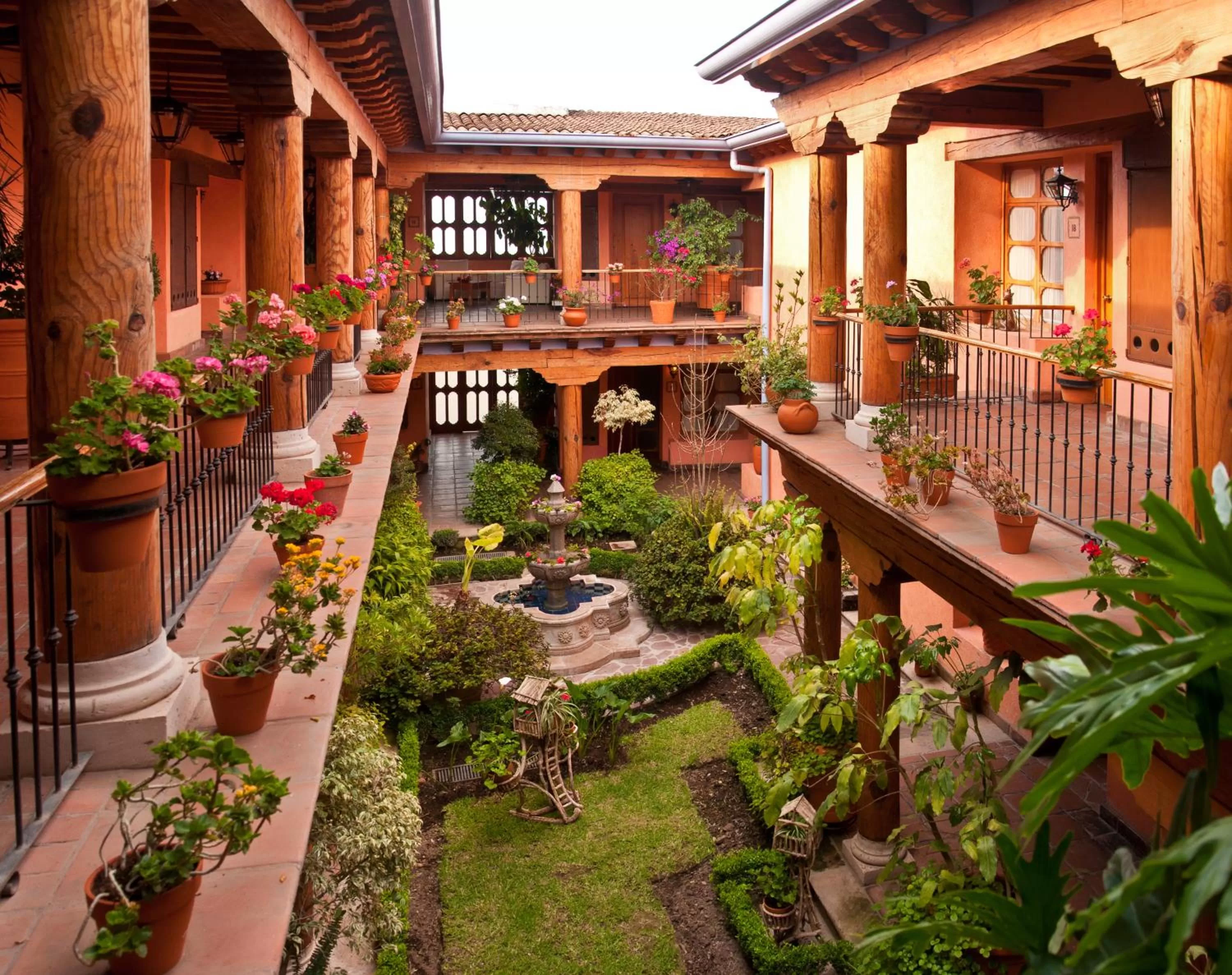 Property building in Hotel Pueblo Magico