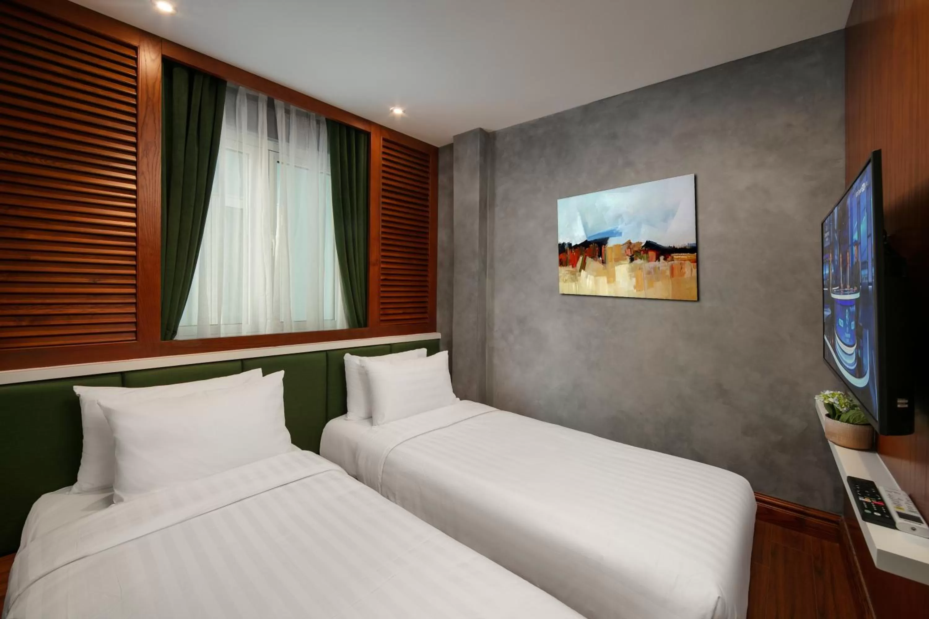 Bed in Hanoi La Selva Central Hotel & Spa