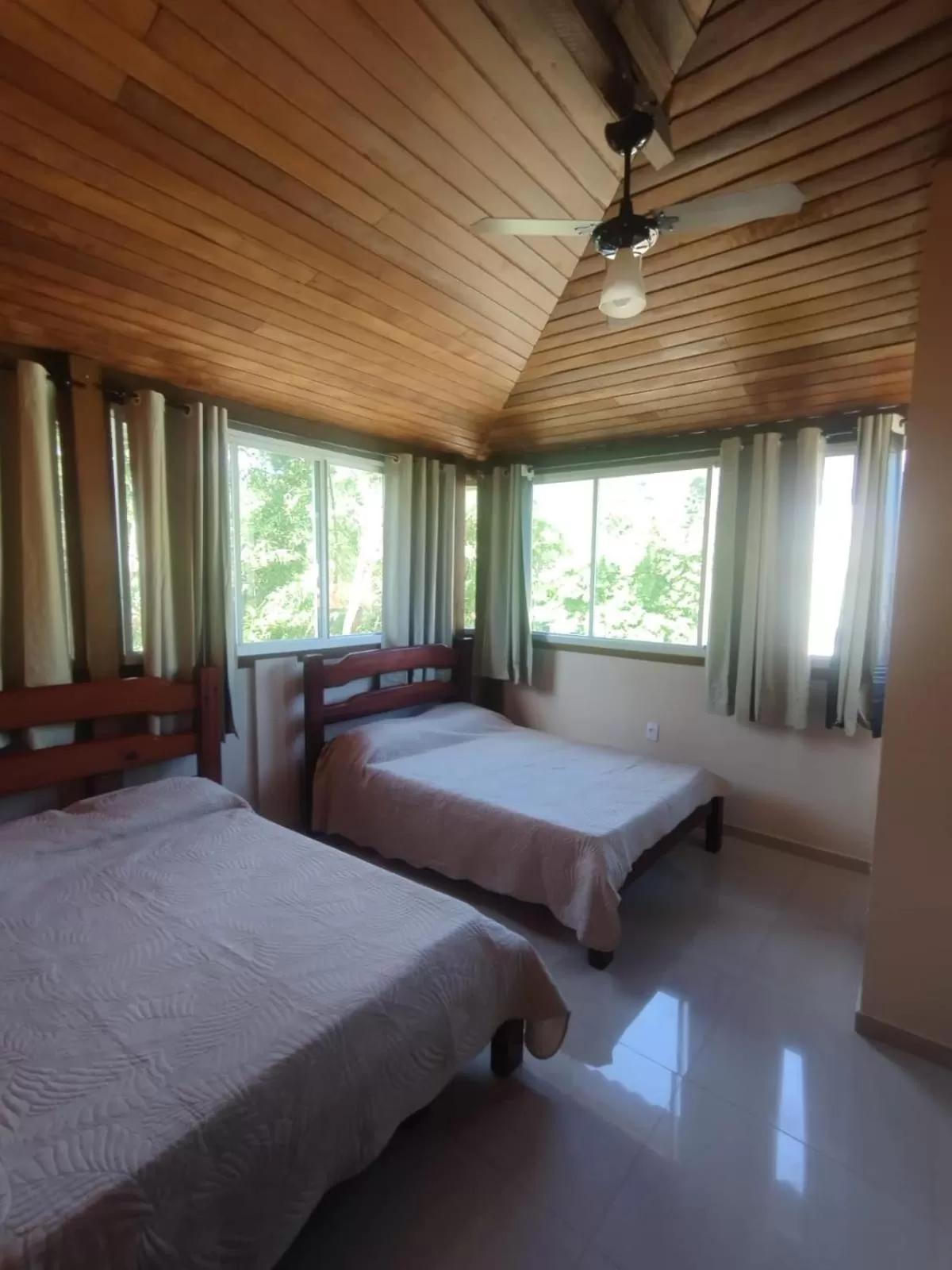 Bedroom, Bed in Apart da Cachoeira