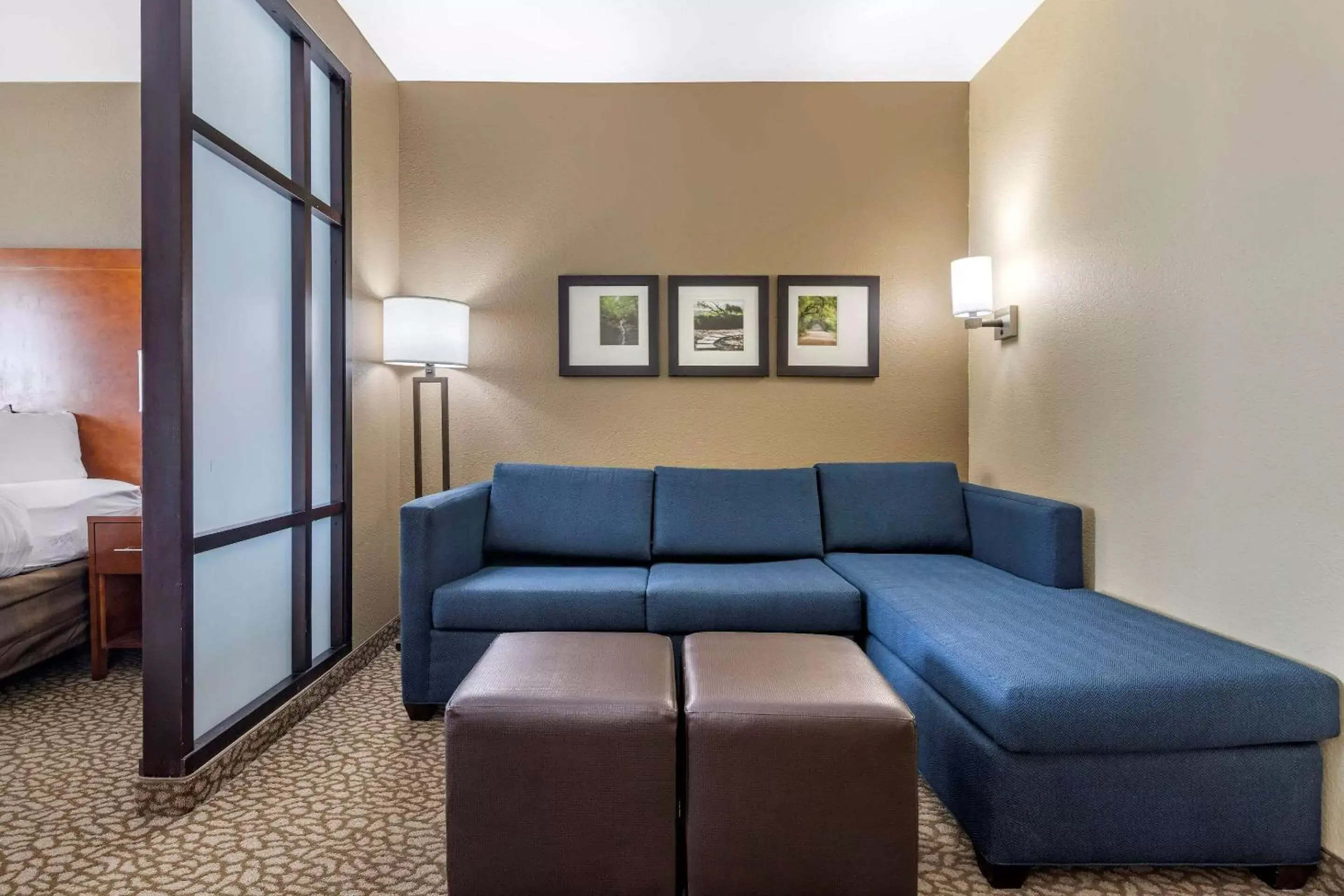 Living room, Seating Area in Comfort Suites Florence I-95