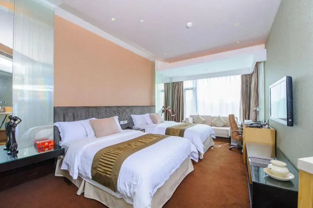 TV and multimedia, Bed in Mission Hills Hotel Resorts Shenzhen