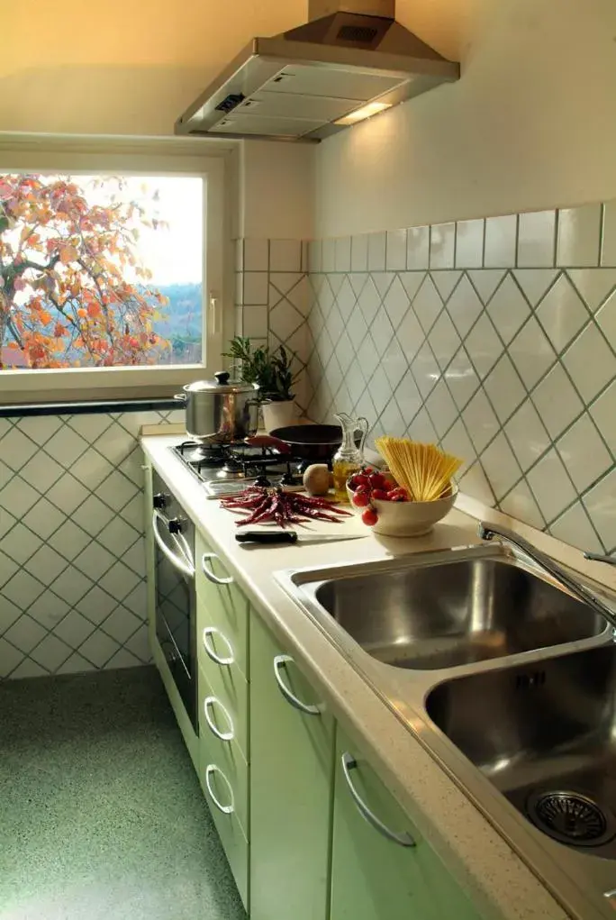 Kitchen or kitchenette, Kitchen/Kitchenette in Hotel Villa Rizzo Resort and Spa