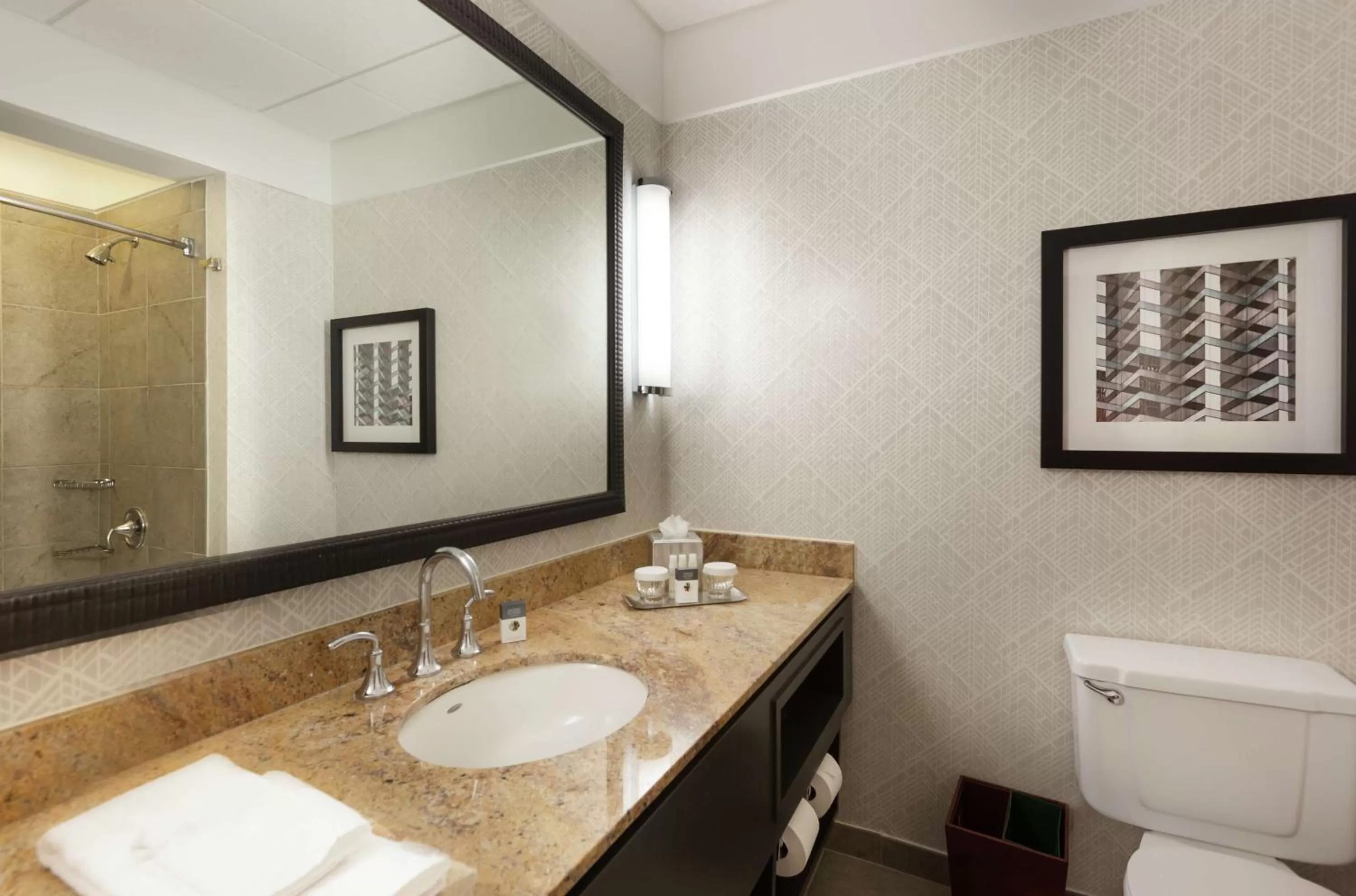 Bathroom in DoubleTree by Hilton Hotel & Suites Houston by the Galleria