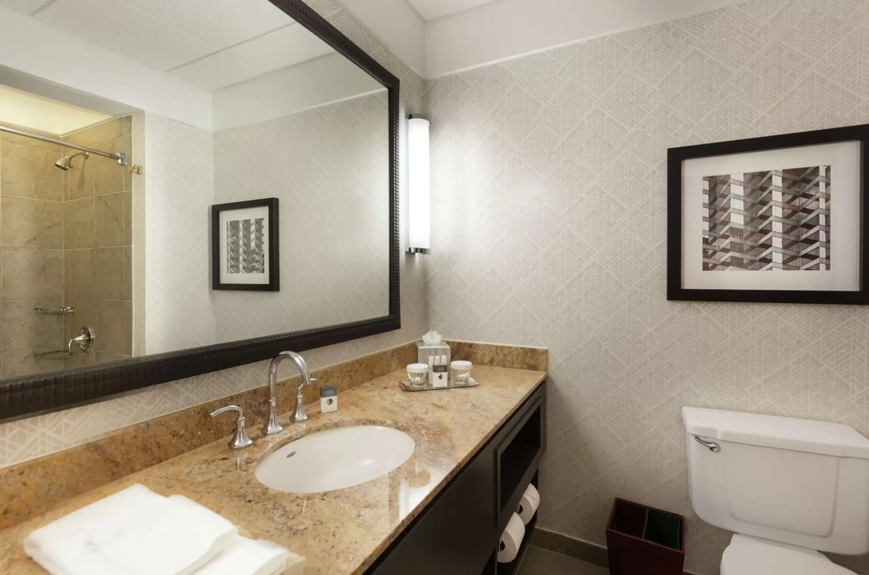 Bathroom in DoubleTree by Hilton Hotel & Suites Houston by the Galleria