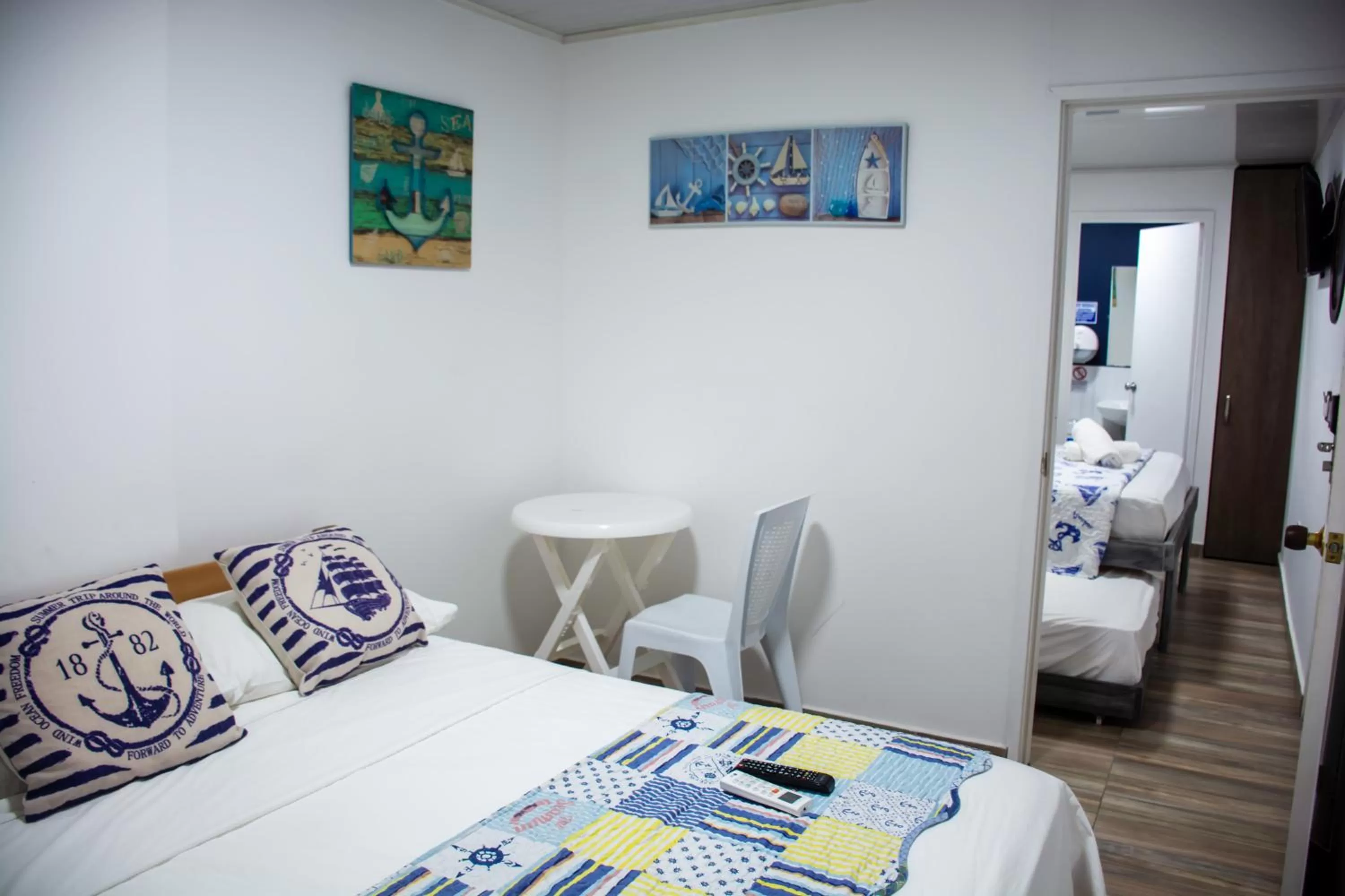 Bed in Hotel Nauticus