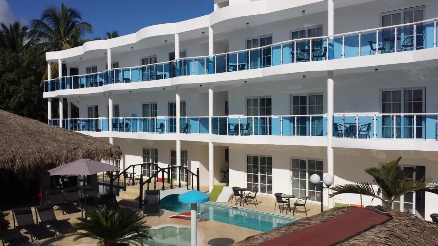 Facade/entrance in El Cabarete Spa Resort all-Inclusive