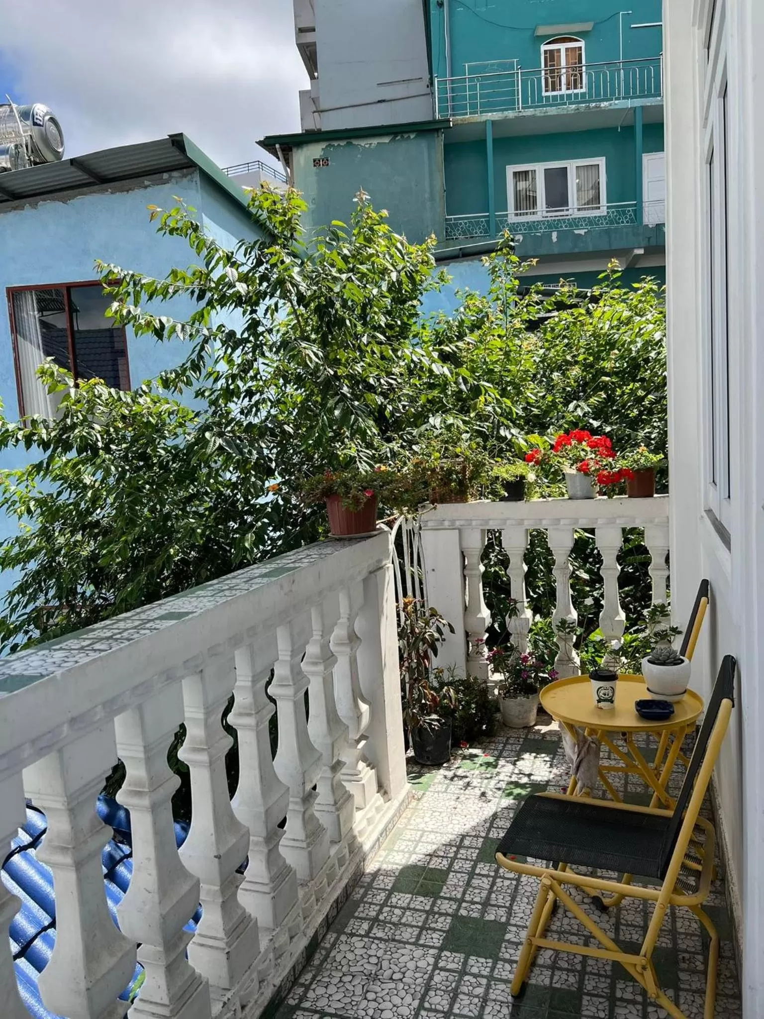 Balcony/Terrace in Villa - Hotel Nam Khang 2 Dalat