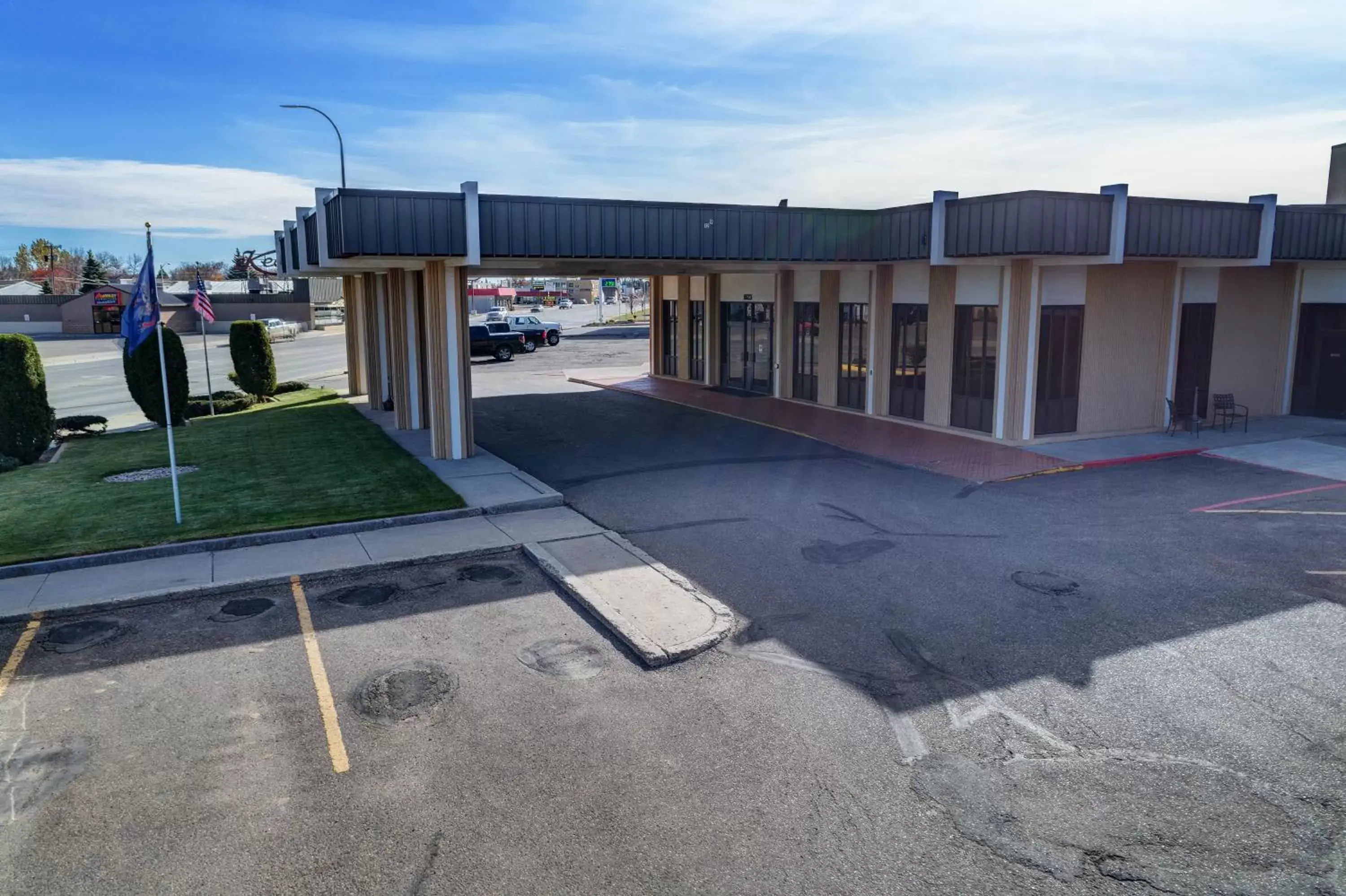 Property building in El Rancho Hotel Property building in El Rancho Hotel