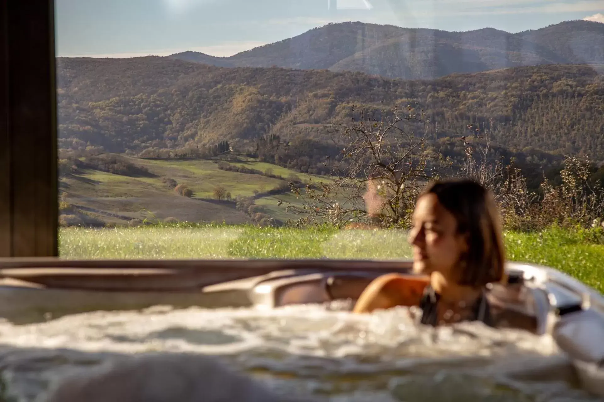 Hot Tub in Agri Resort & SPA Le Colline del Paradiso