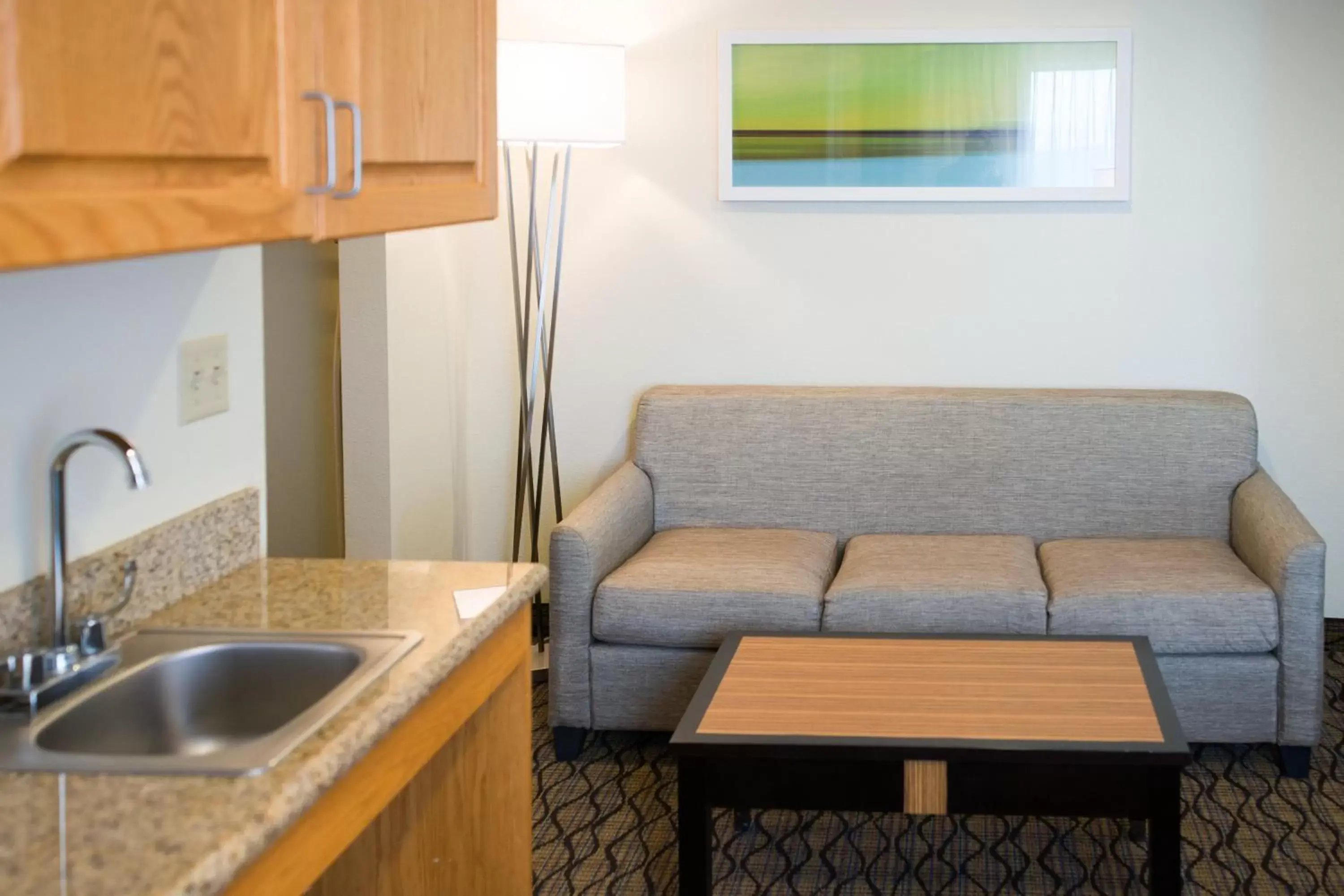 Kitchen/Kitchenette in Holiday Inn Express Hotel & Suites Chanhassen, an IHG Hotel