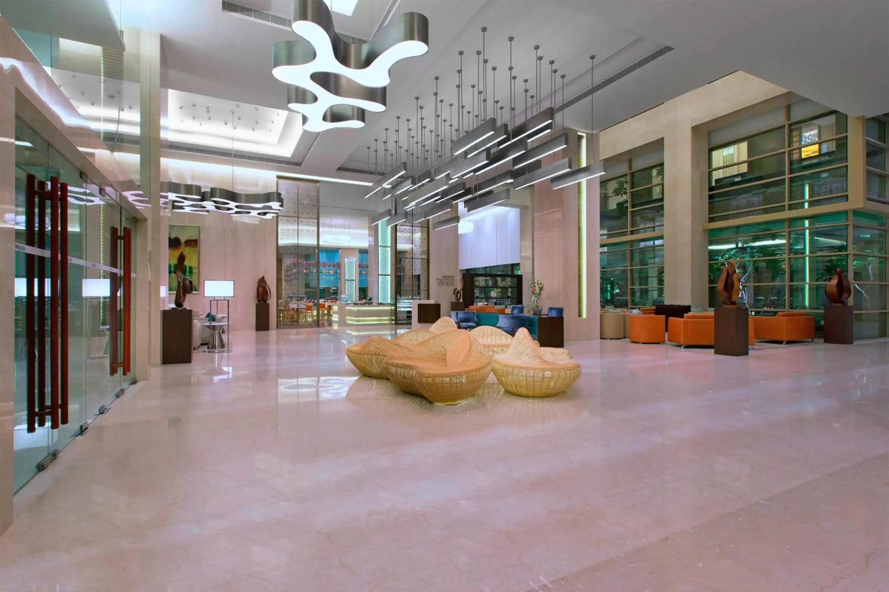 Lobby or reception, Lobby/Reception in The Westin Chennai Velachery