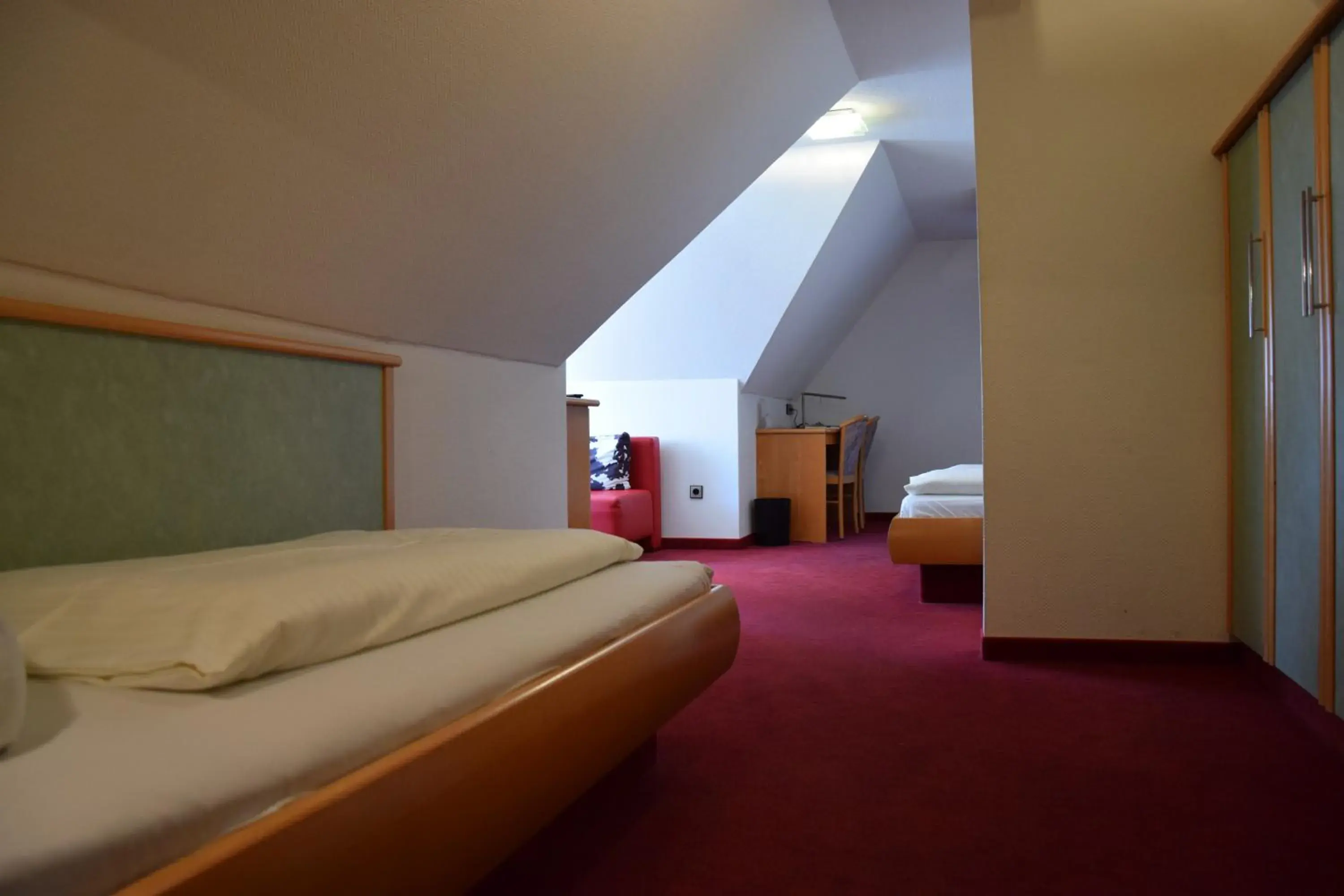 Photo of the whole room, Bed in Akzent Hotel Roter Löwe