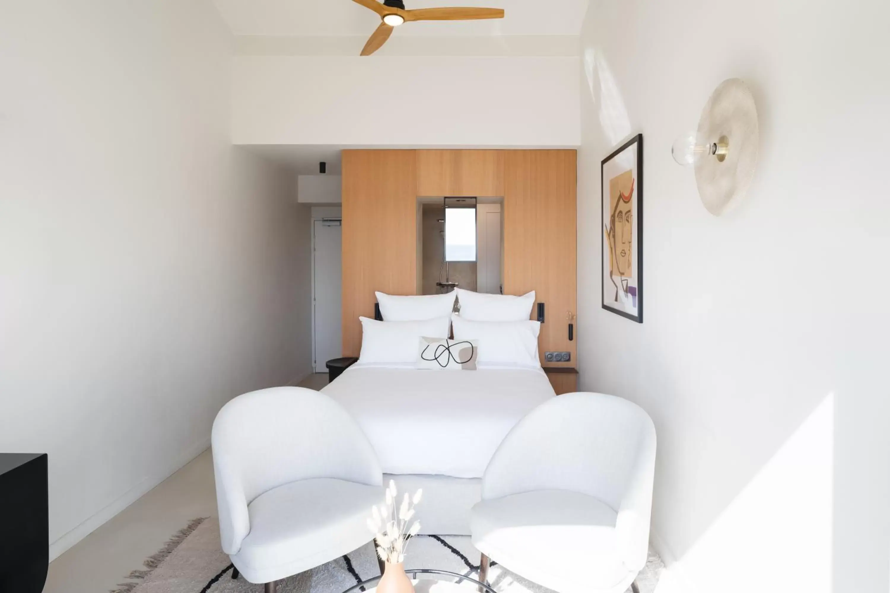 Bedroom, Seating Area in Les Elmes - Hôtel & Spa