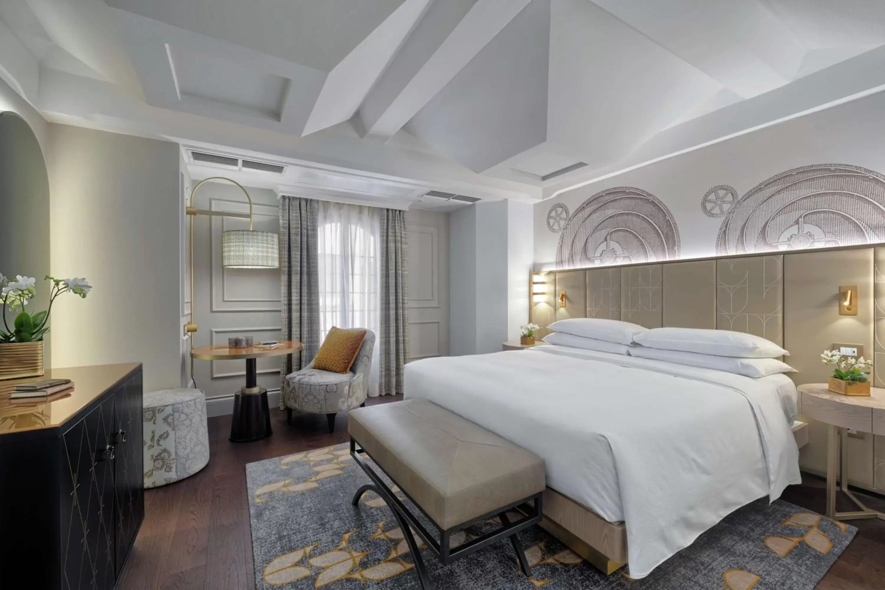 Bed in Hilton Molino Stucky Venice