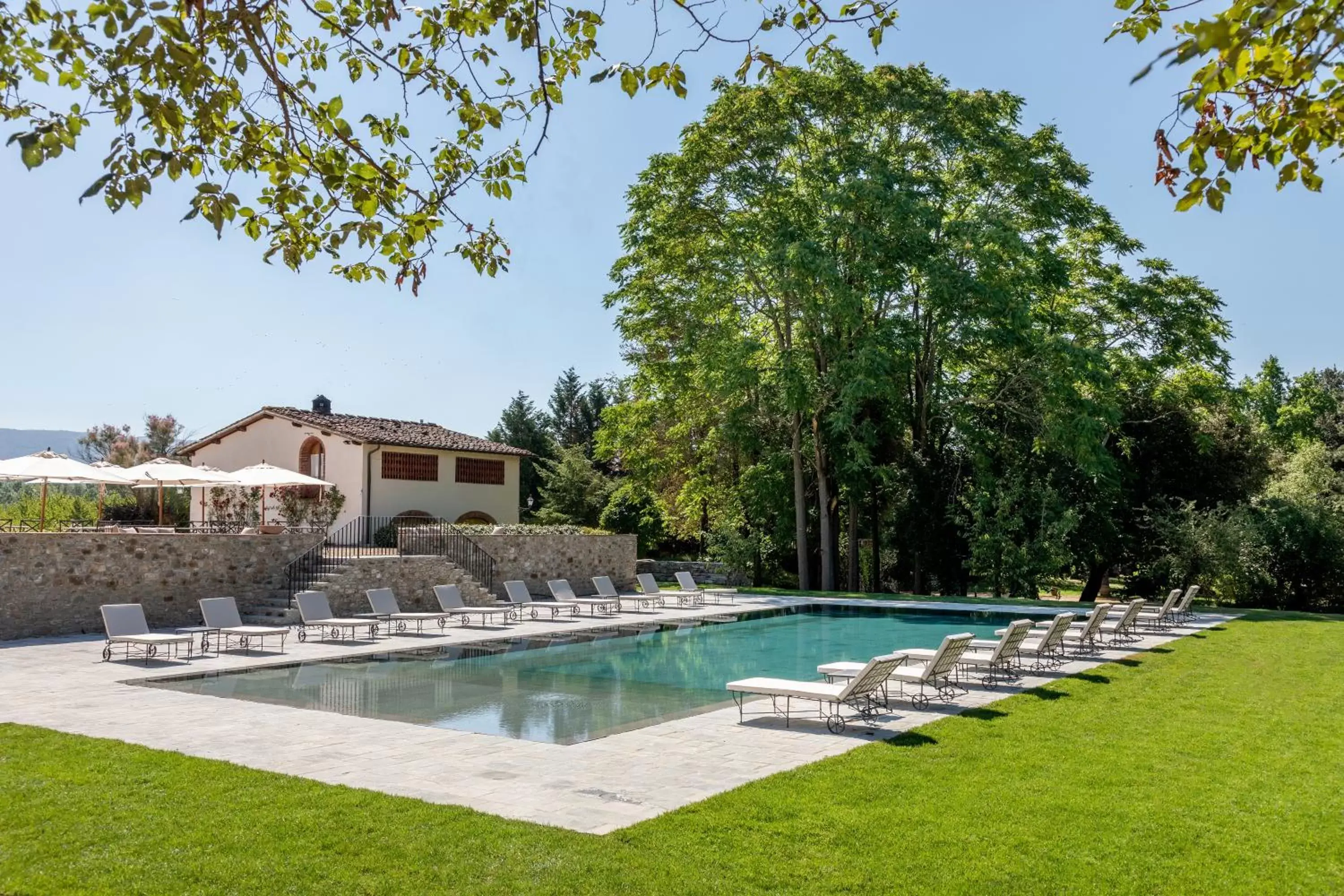 Garden, Swimming Pool in VIESCA Suites & Villas Il Borro Toscana