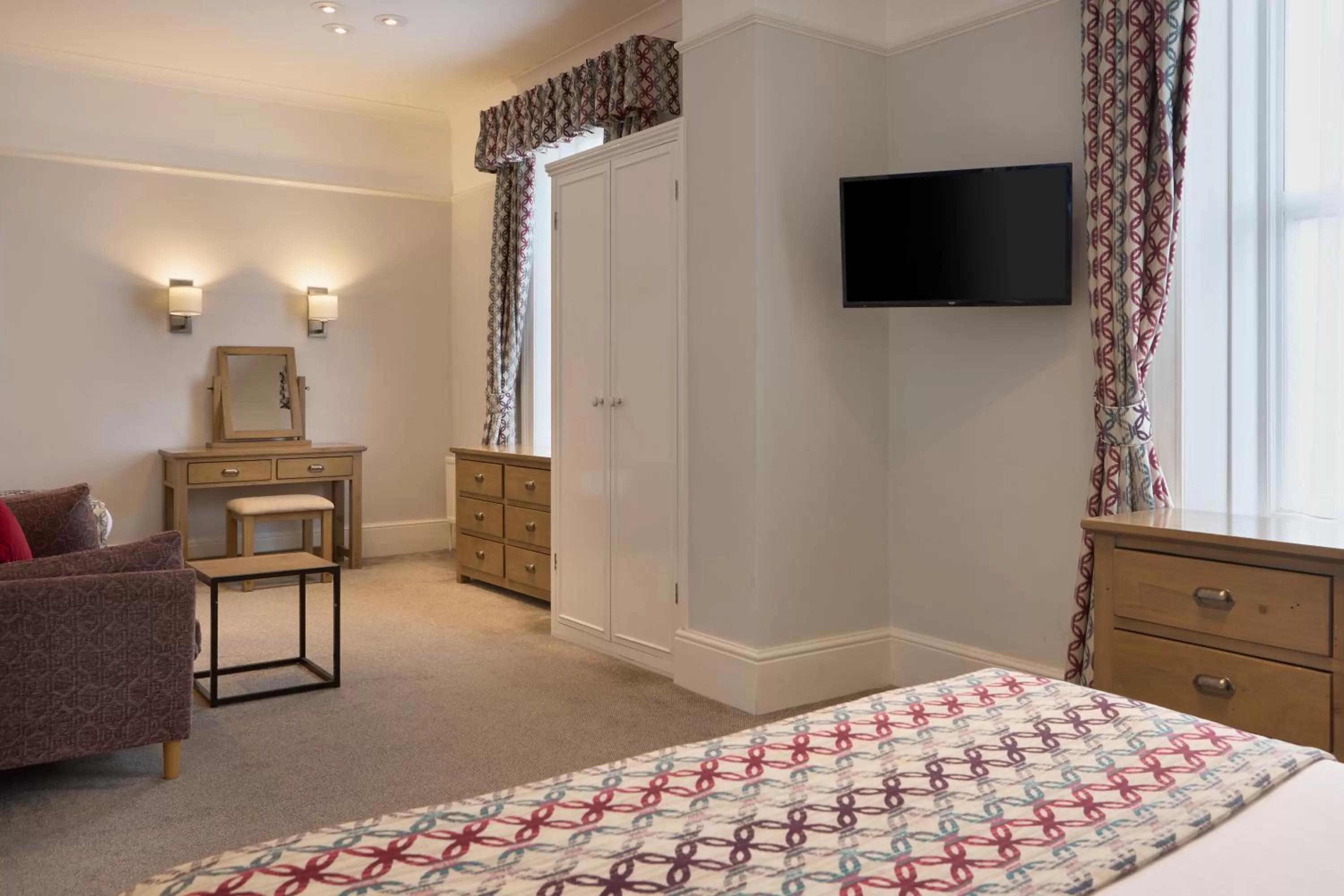 Bedroom, Bed in The Lansdowne, Eastbourne