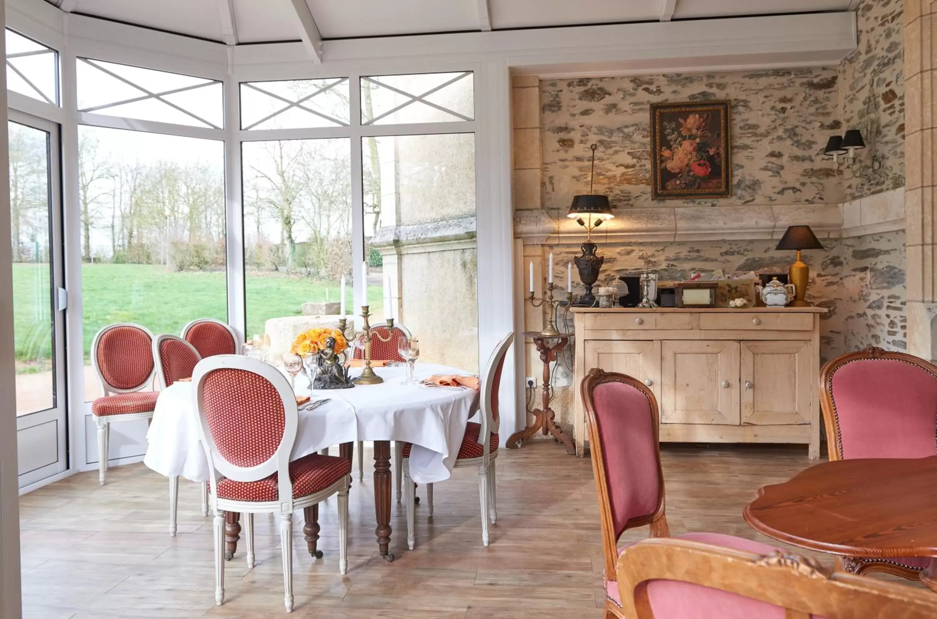 Dining area, Restaurant/Places to Eat in Chateau De La Moriniere