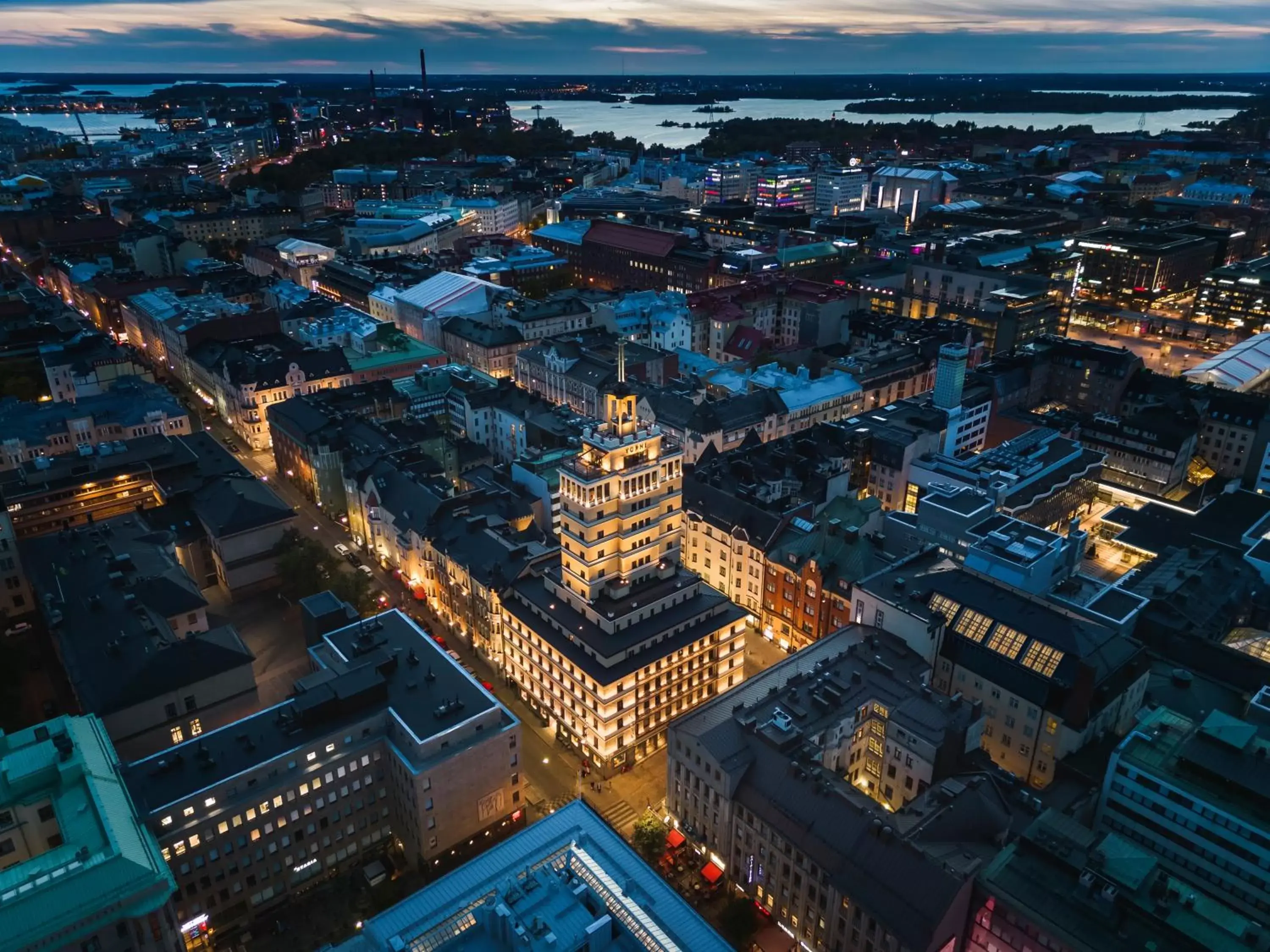 Facade/entrance, Bird's-eye View in Solo Sokos Hotel Torni Helsinki