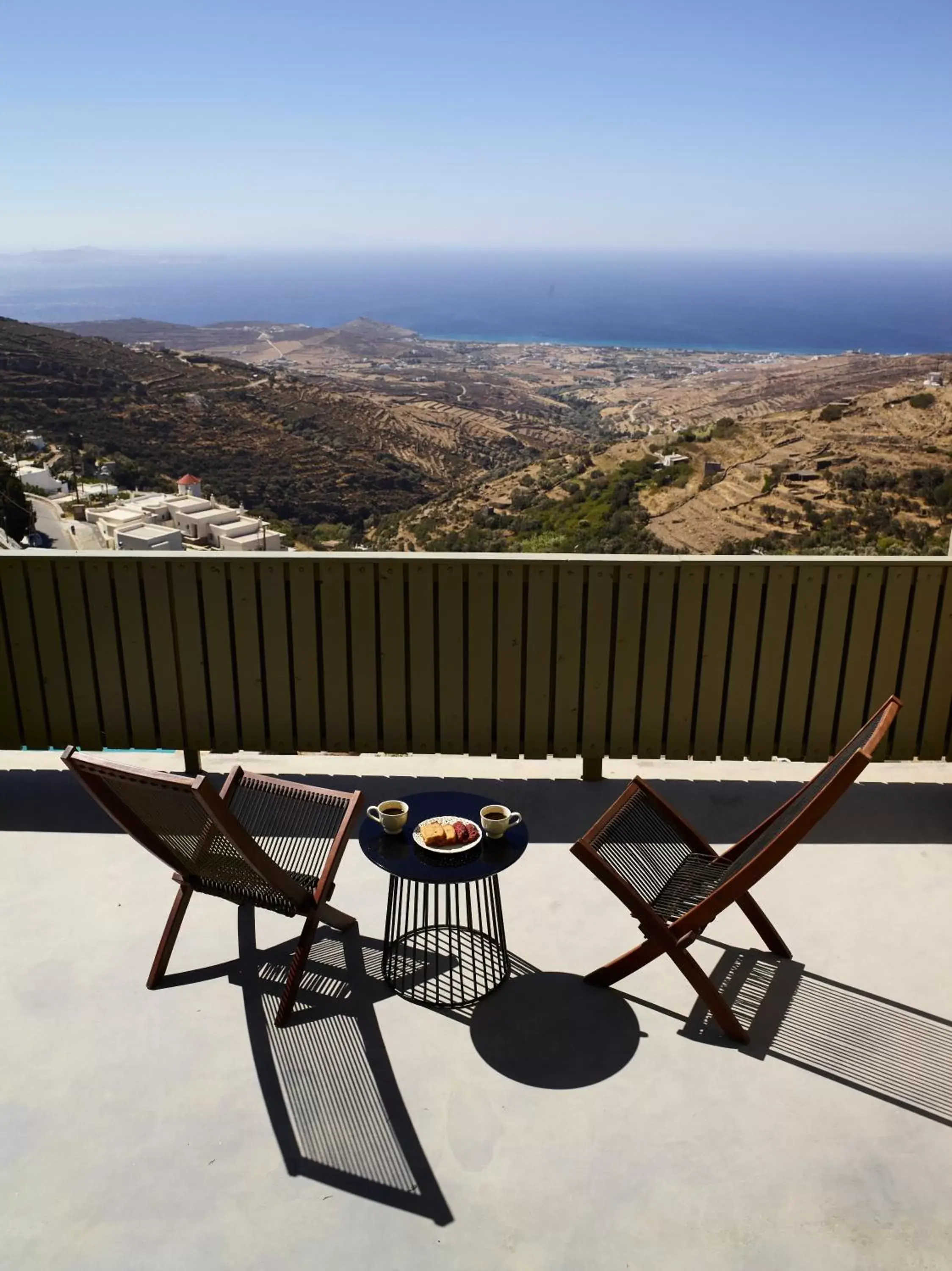 Balcony/Terrace in Aeolis Tinos Suites