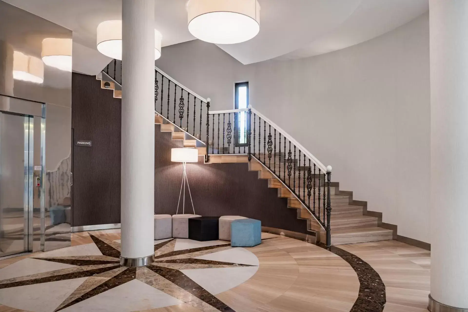 Lobby or reception in Hotel Parque Real Lobby or reception in Hotel Parque Real