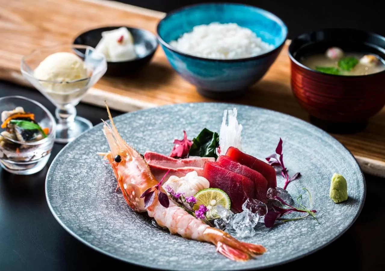 Lunch in Hotel Sonia Otaru