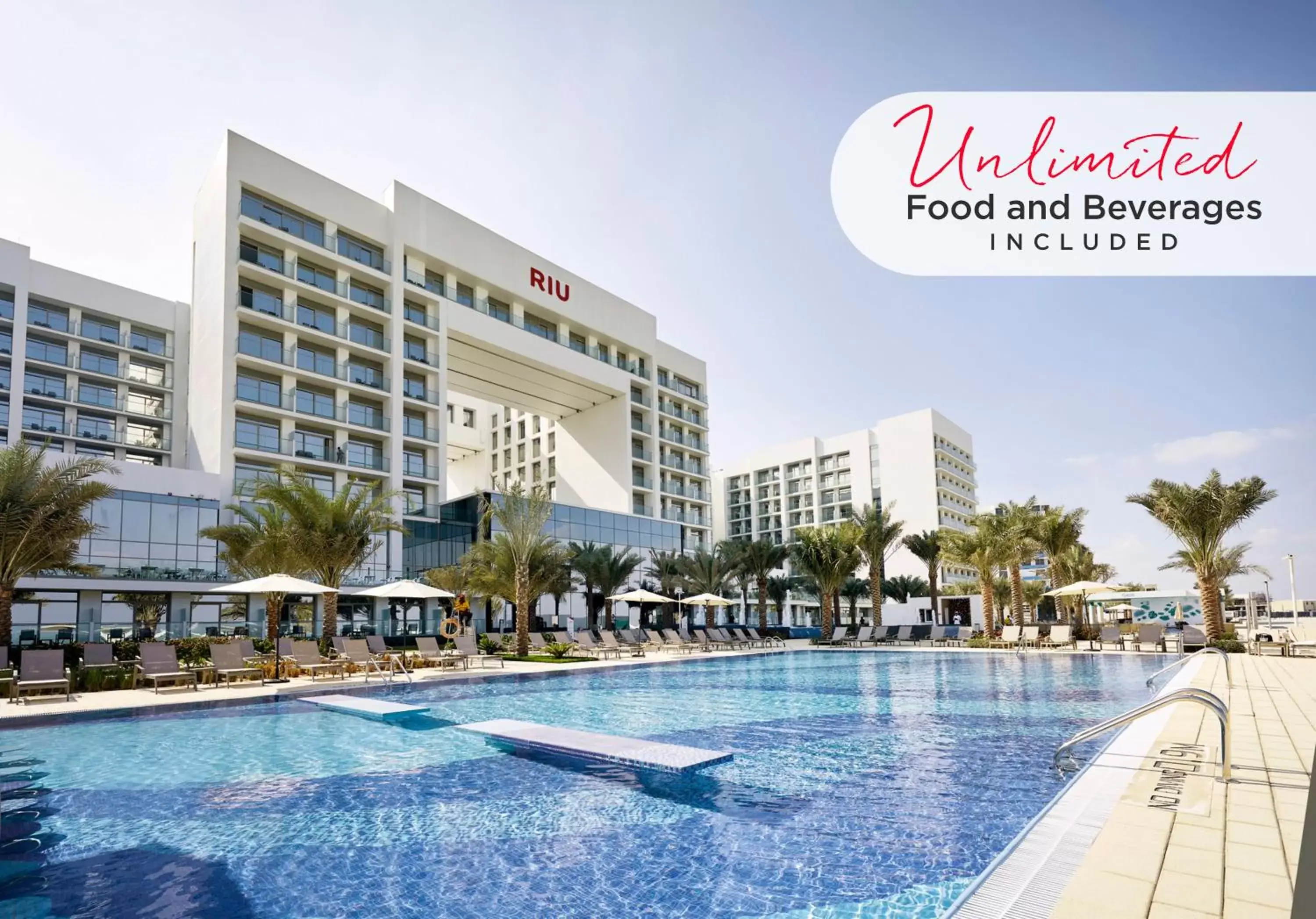 Property building in Riu Dubai Beach Resort - All Inclusive