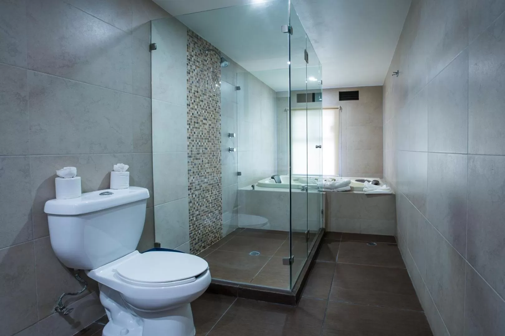 Bathroom in Hotel Puente Real