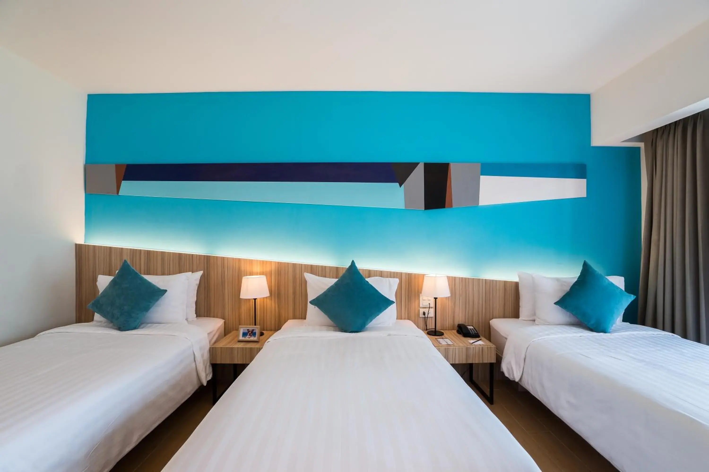 Photo of the whole room, Bed in J Inspired Hotel Pattaya (SHA Plus)