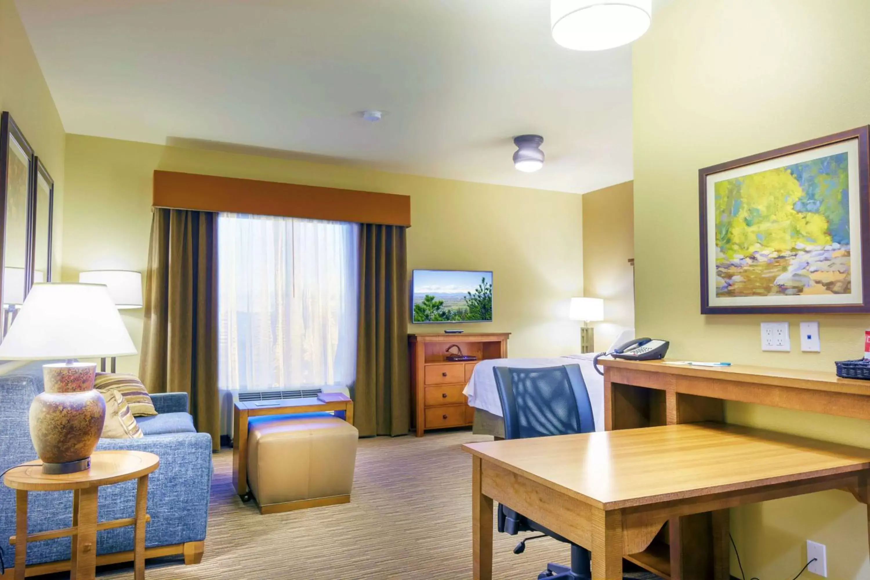 Living room, Seating Area in Homewood Suites by Hilton Billings