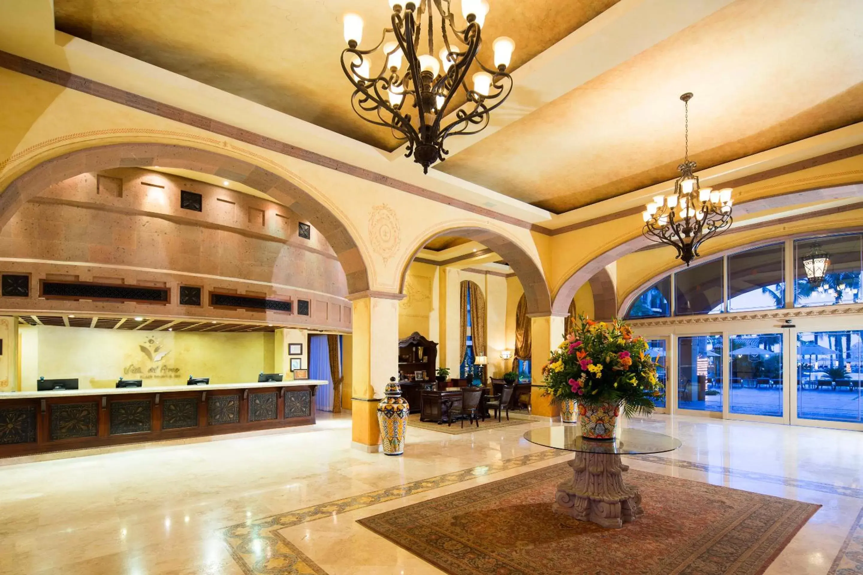 Lobby or reception in Villa del Arco Beach Resort & Spa Lobby or reception in Villa del Arco Beach Resort & Spa