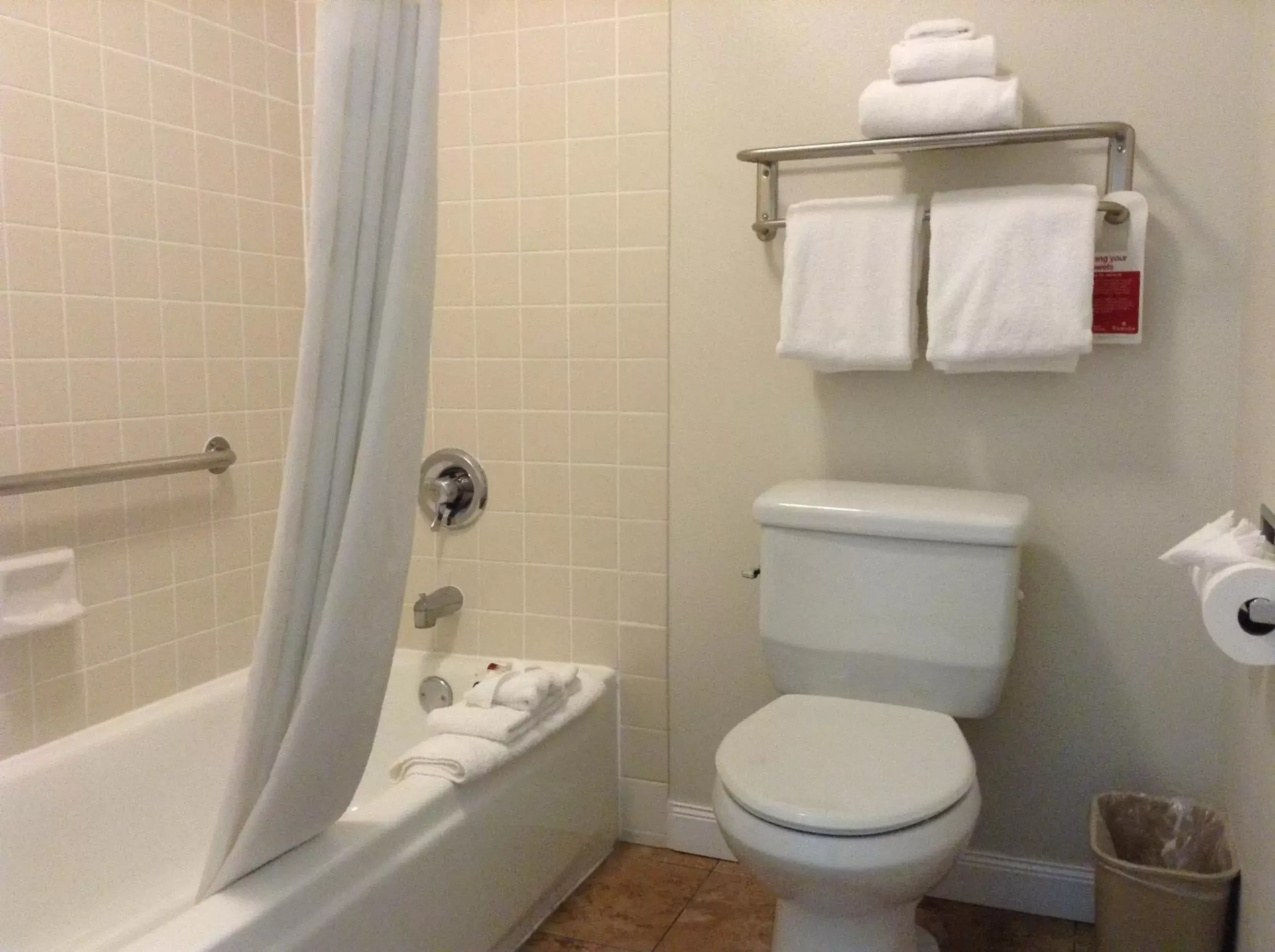 Bathroom in Ramada by Wyndham Oceanside