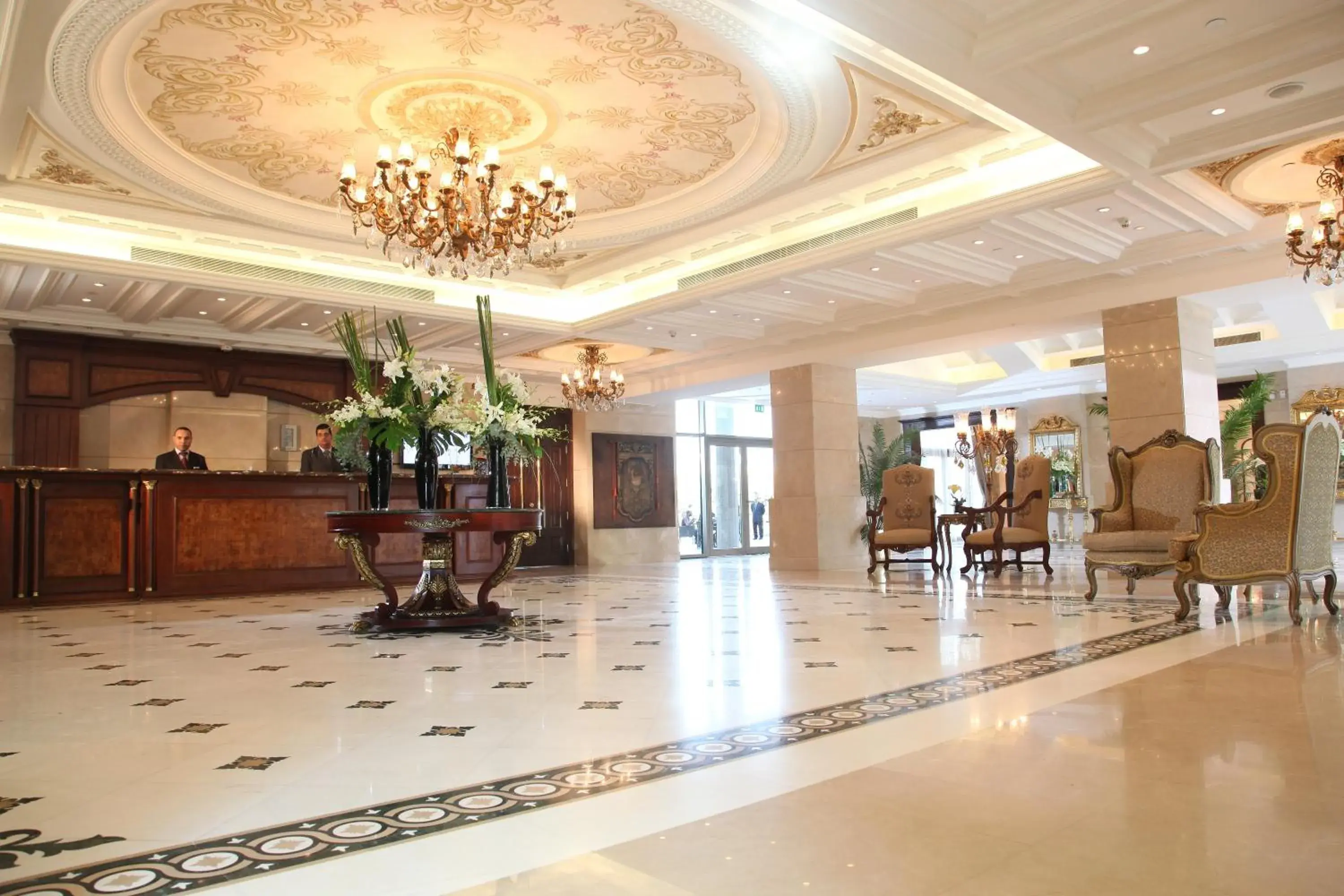 Lobby or reception in Helnan Landmark Hotel