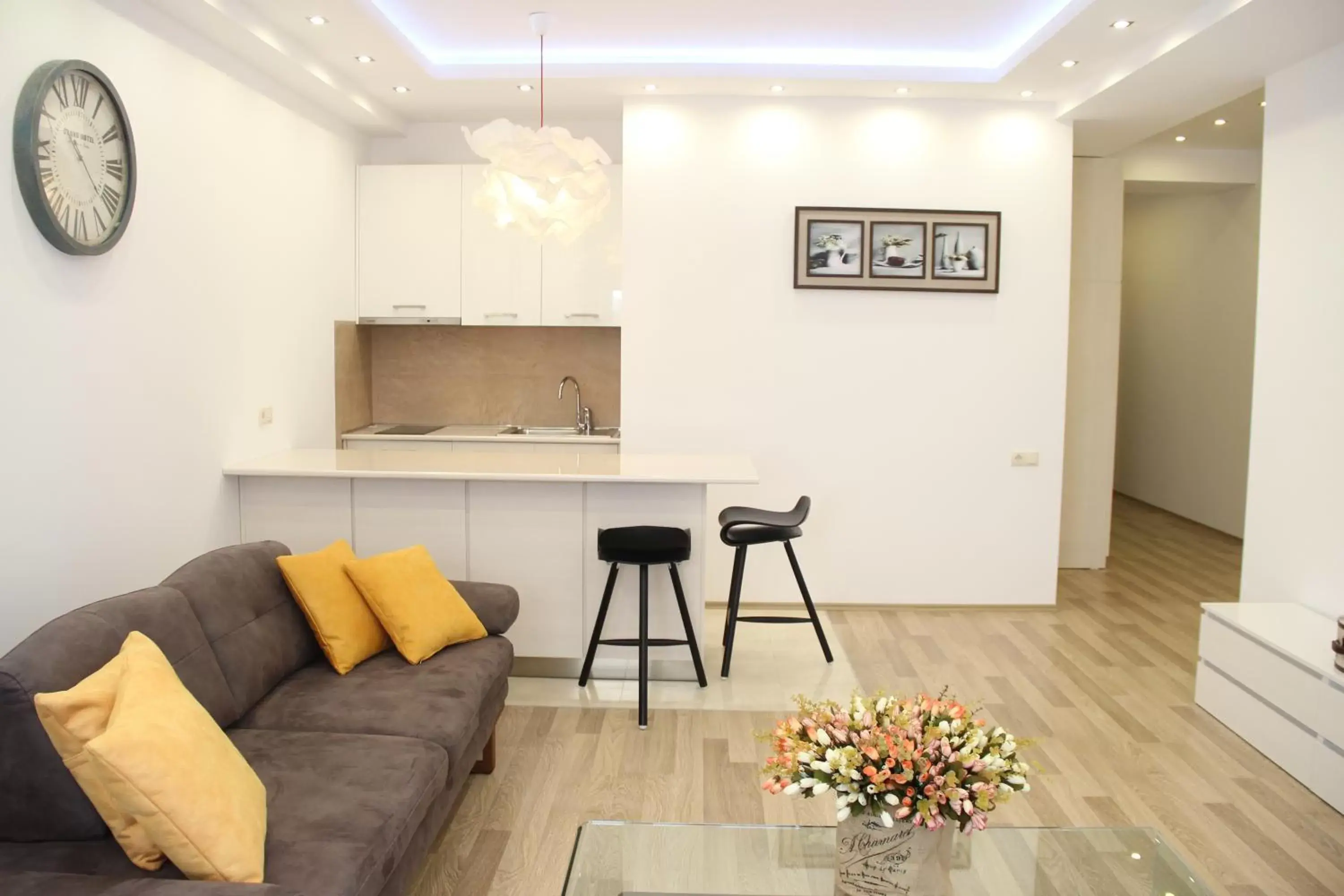 Living room, Seating Area in Super Luxury Apartments