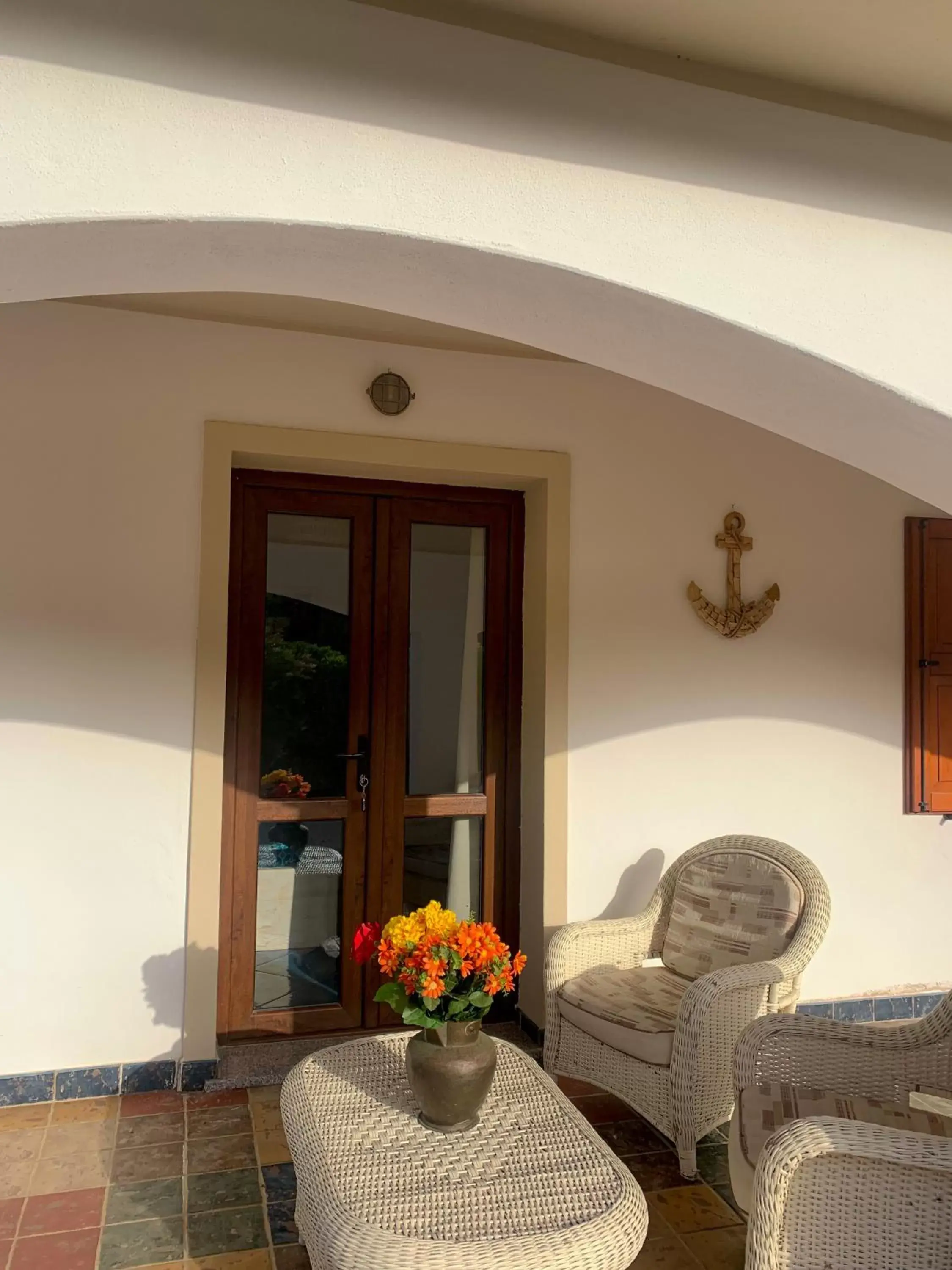 Patio, Seating Area in Suites Voce del Mare